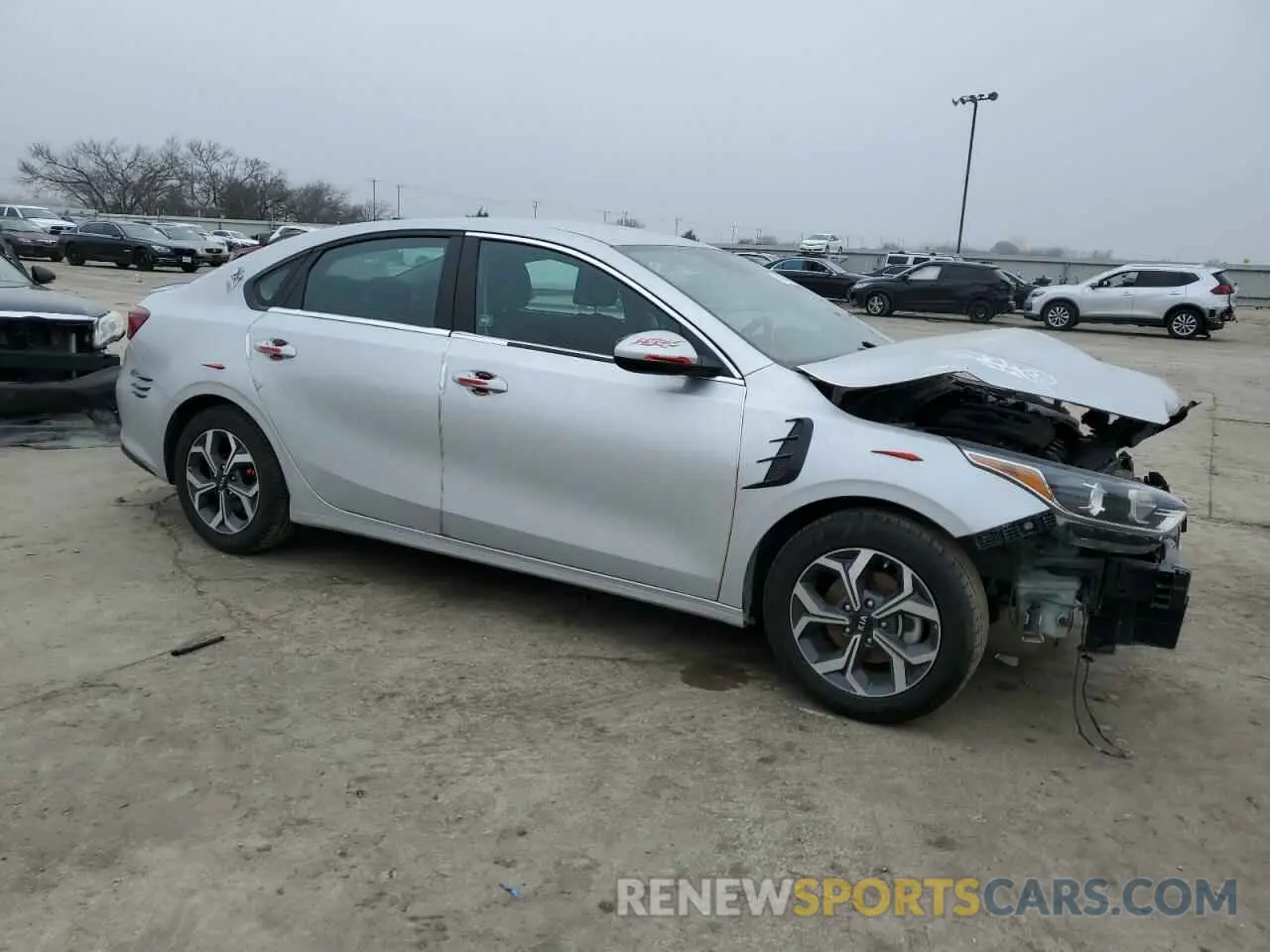 4 Photograph of a damaged car 3KPF24AD7ME294376 KIA FORTE 2021