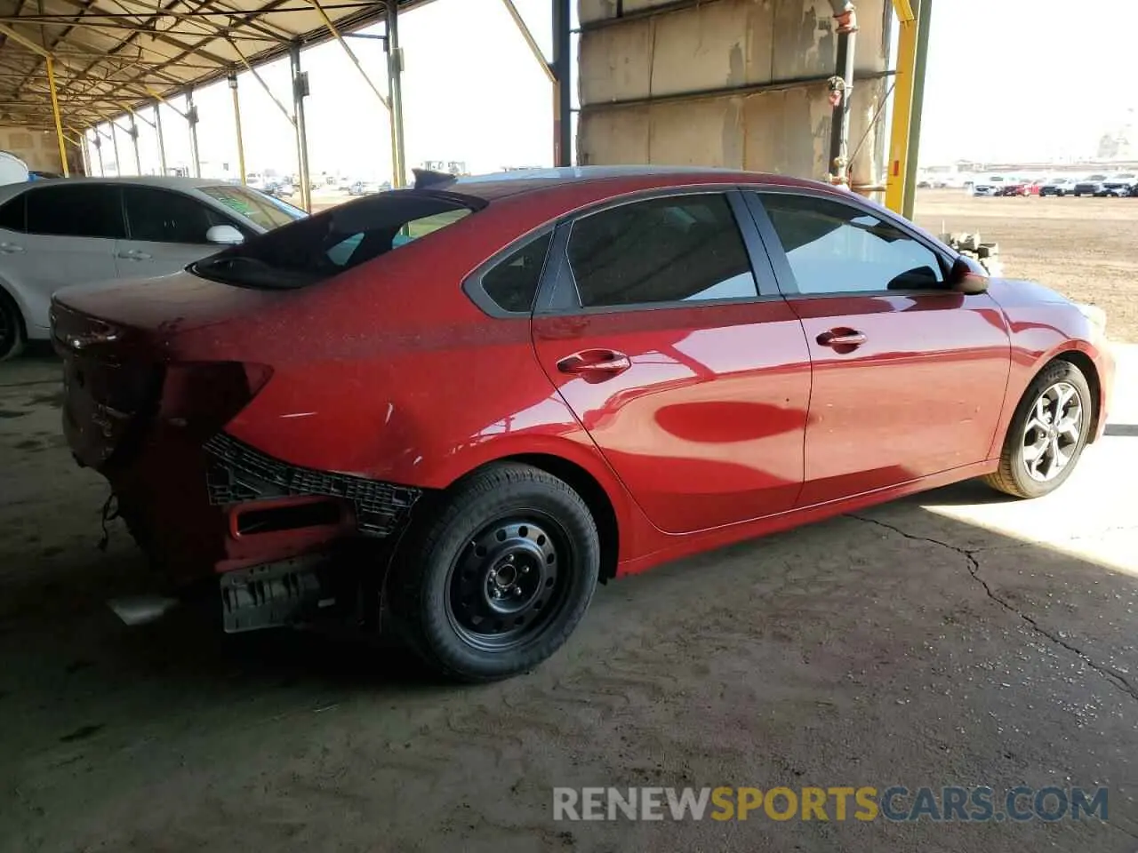 3 Photograph of a damaged car 3KPF24AD7ME297634 KIA FORTE 2021
