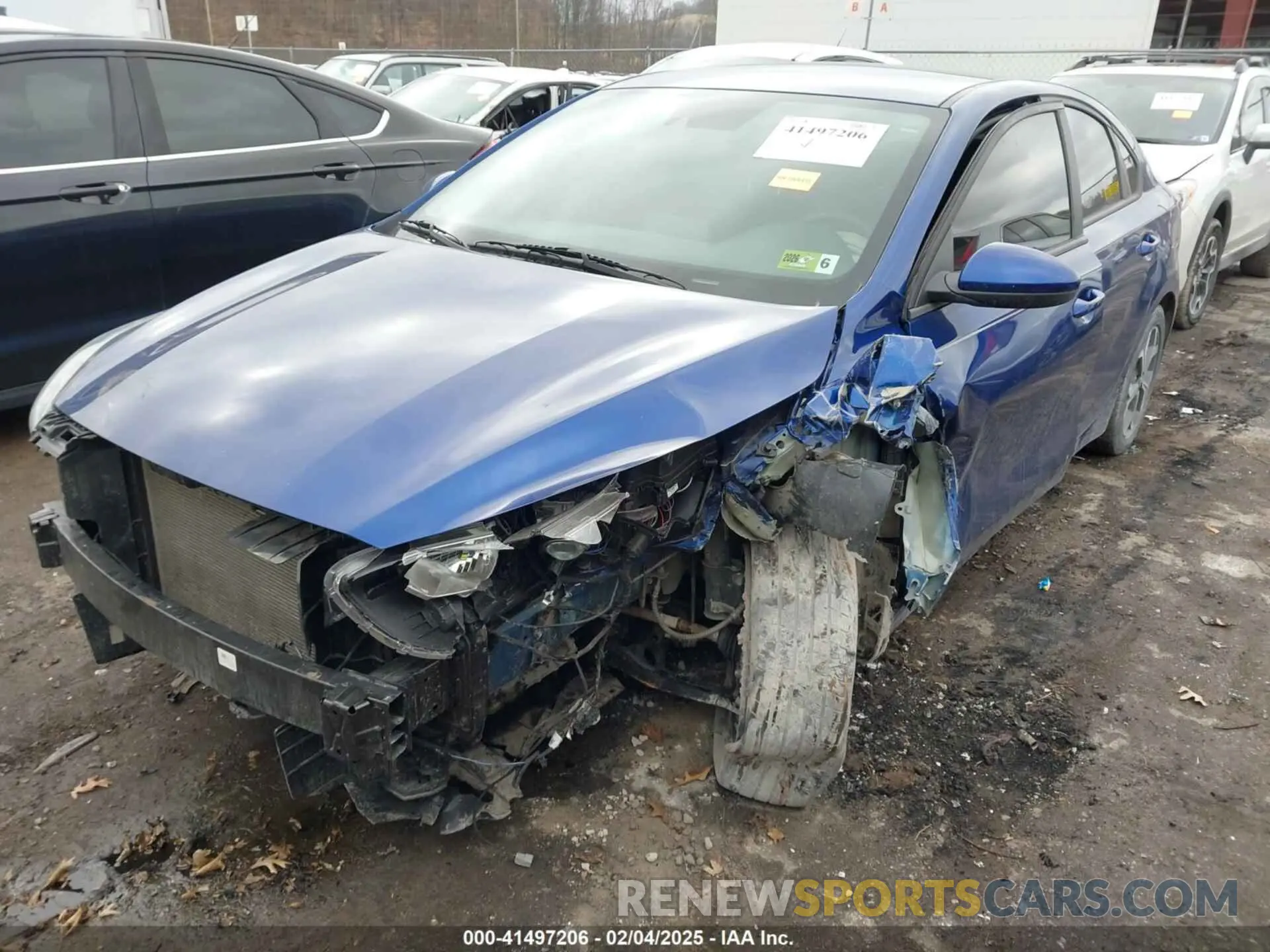 2 Photograph of a damaged car 3KPF24AD7ME300077 KIA FORTE 2021