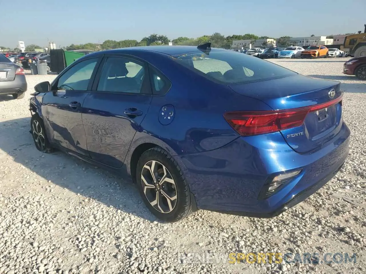 2 Photograph of a damaged car 3KPF24AD7ME305960 KIA FORTE 2021