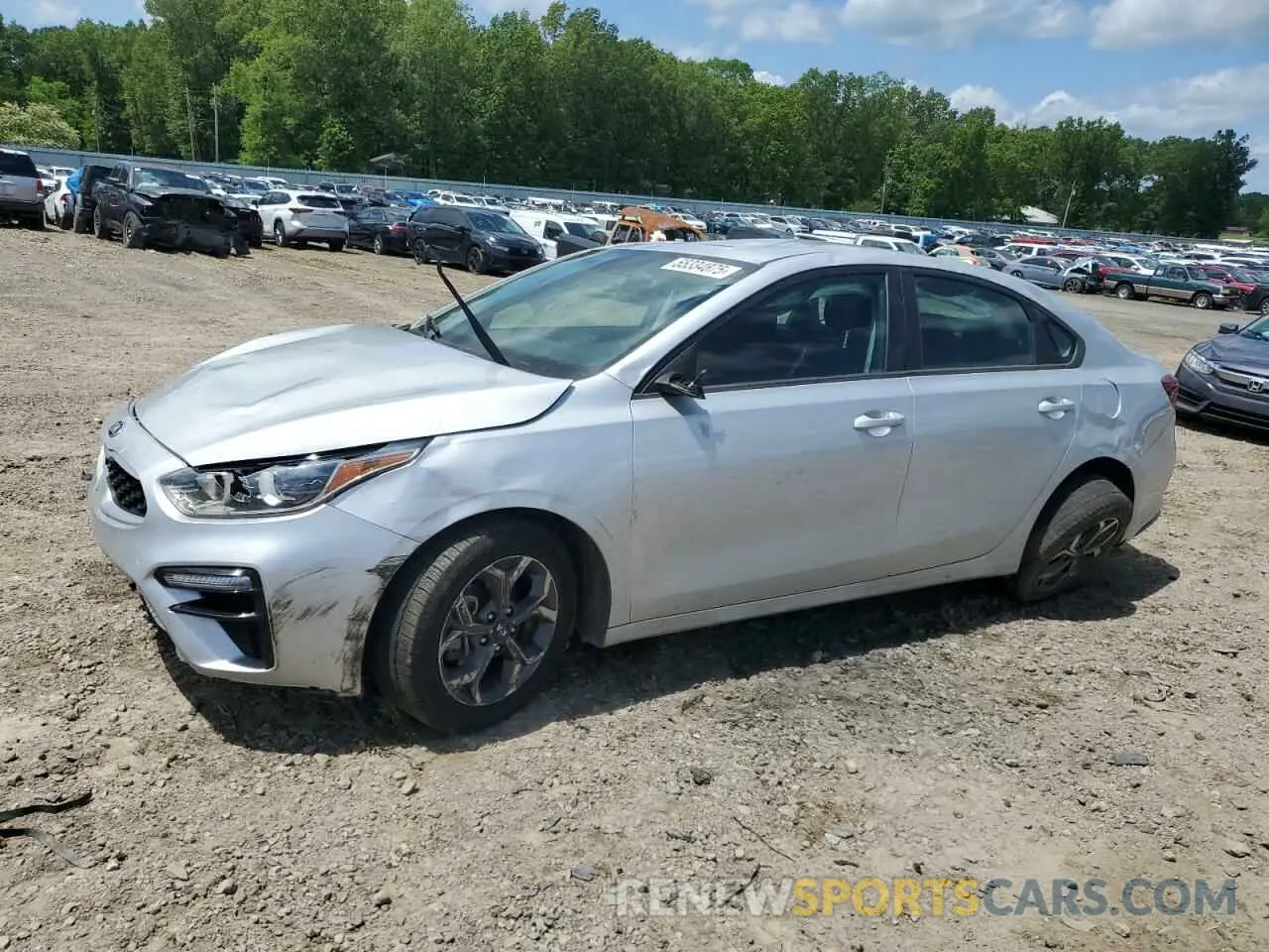 1 Photograph of a damaged car 3KPF24AD7ME307725 KIA FORTE 2021