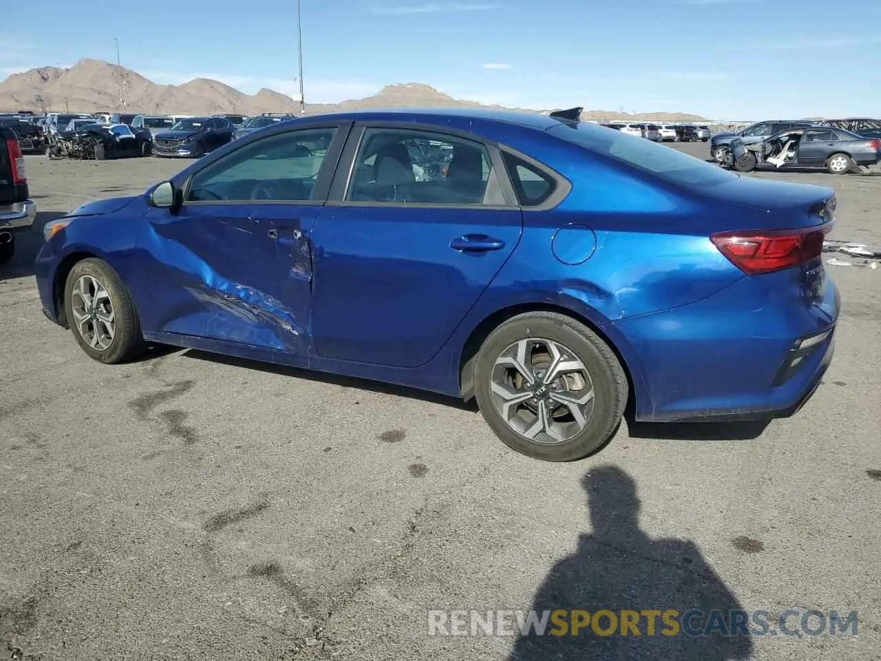 2 Photograph of a damaged car 3KPF24AD7ME309023 KIA FORTE 2021