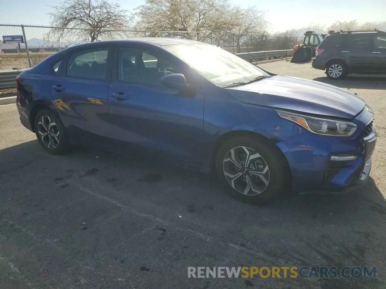 4 Photograph of a damaged car 3KPF24AD7ME309023 KIA FORTE 2021