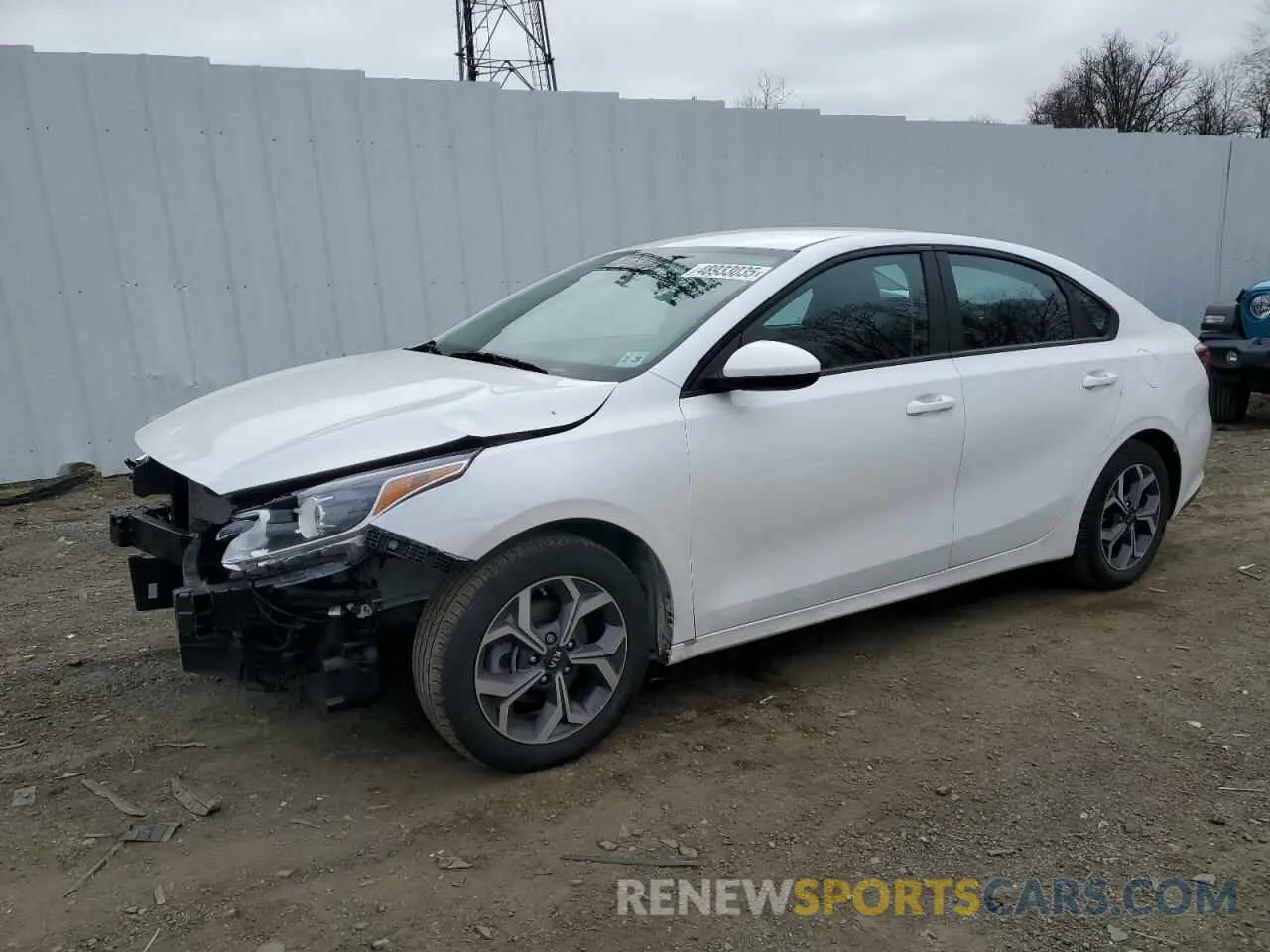 1 Photograph of a damaged car 3KPF24AD7ME313668 KIA FORTE 2021