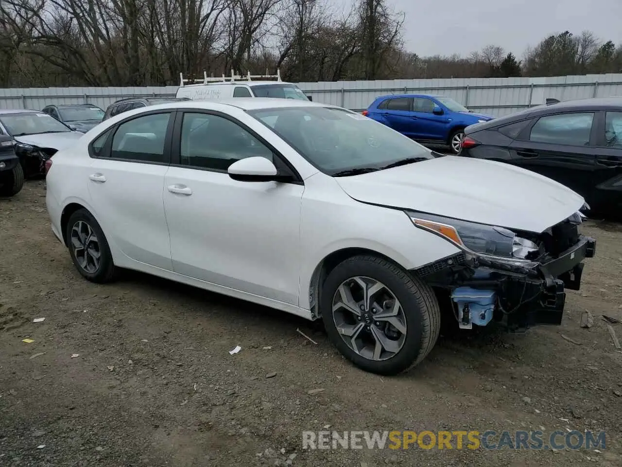 4 Photograph of a damaged car 3KPF24AD7ME313668 KIA FORTE 2021