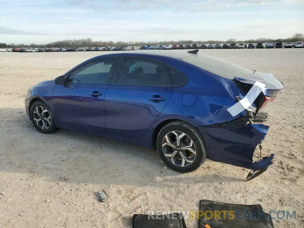 2 Photograph of a damaged car 3KPF24AD7ME330373 KIA FORTE 2021