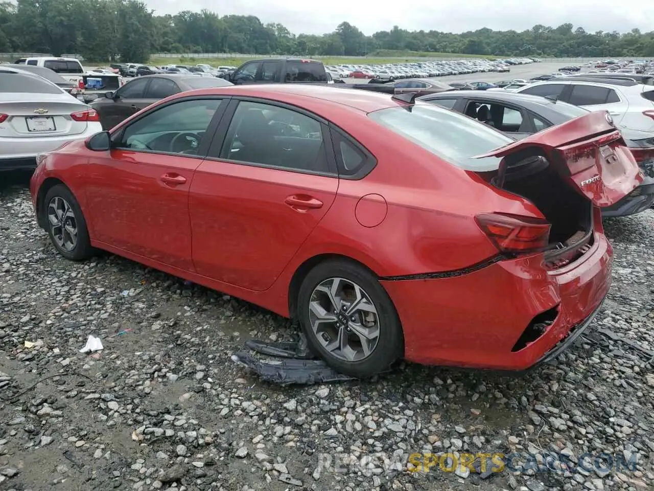 2 Photograph of a damaged car 3KPF24AD7ME341146 KIA FORTE 2021