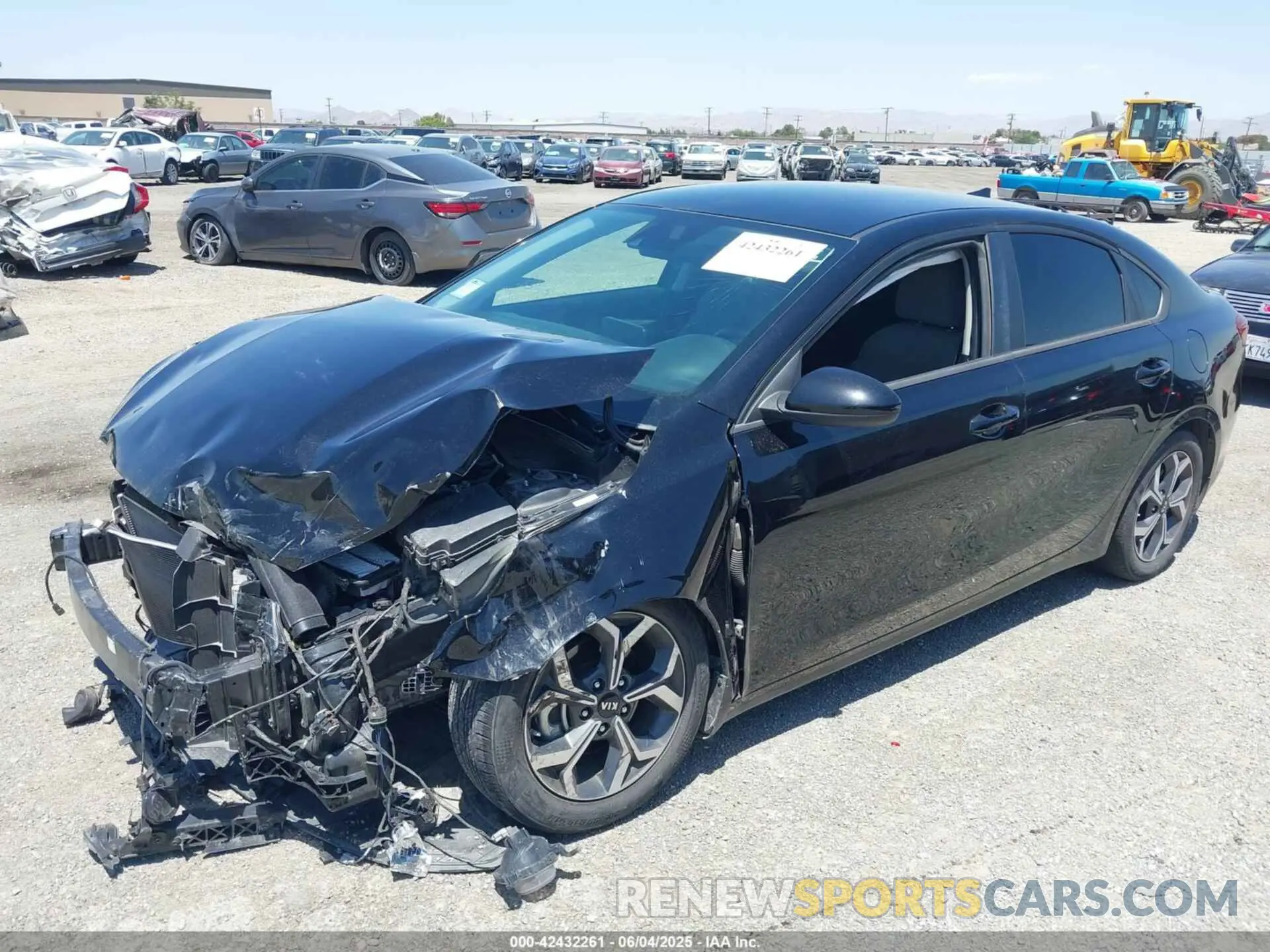 2 Photograph of a damaged car 3KPF24AD7ME341566 KIA FORTE 2021
