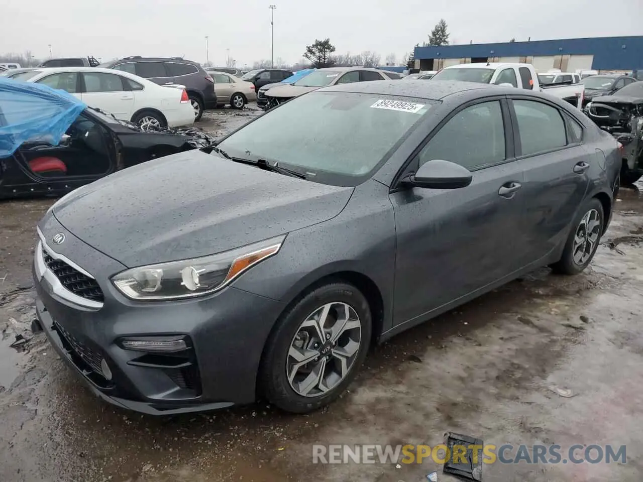 1 Фотография поврежденного автомобиля 3KPF24AD7ME376625 KIA FORTE 2021