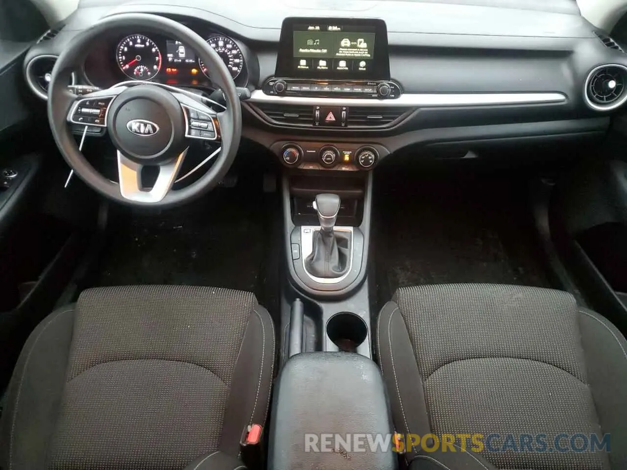 8 Фотография поврежденного автомобиля 3KPF24AD7ME376625 KIA FORTE 2021