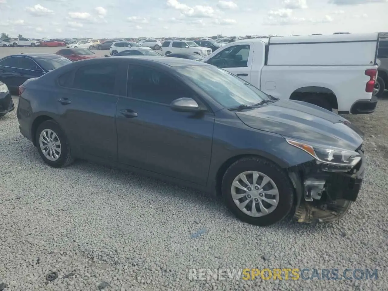 4 Фотография поврежденного автомобиля 3KPF24AD7ME377242 KIA FORTE 2021