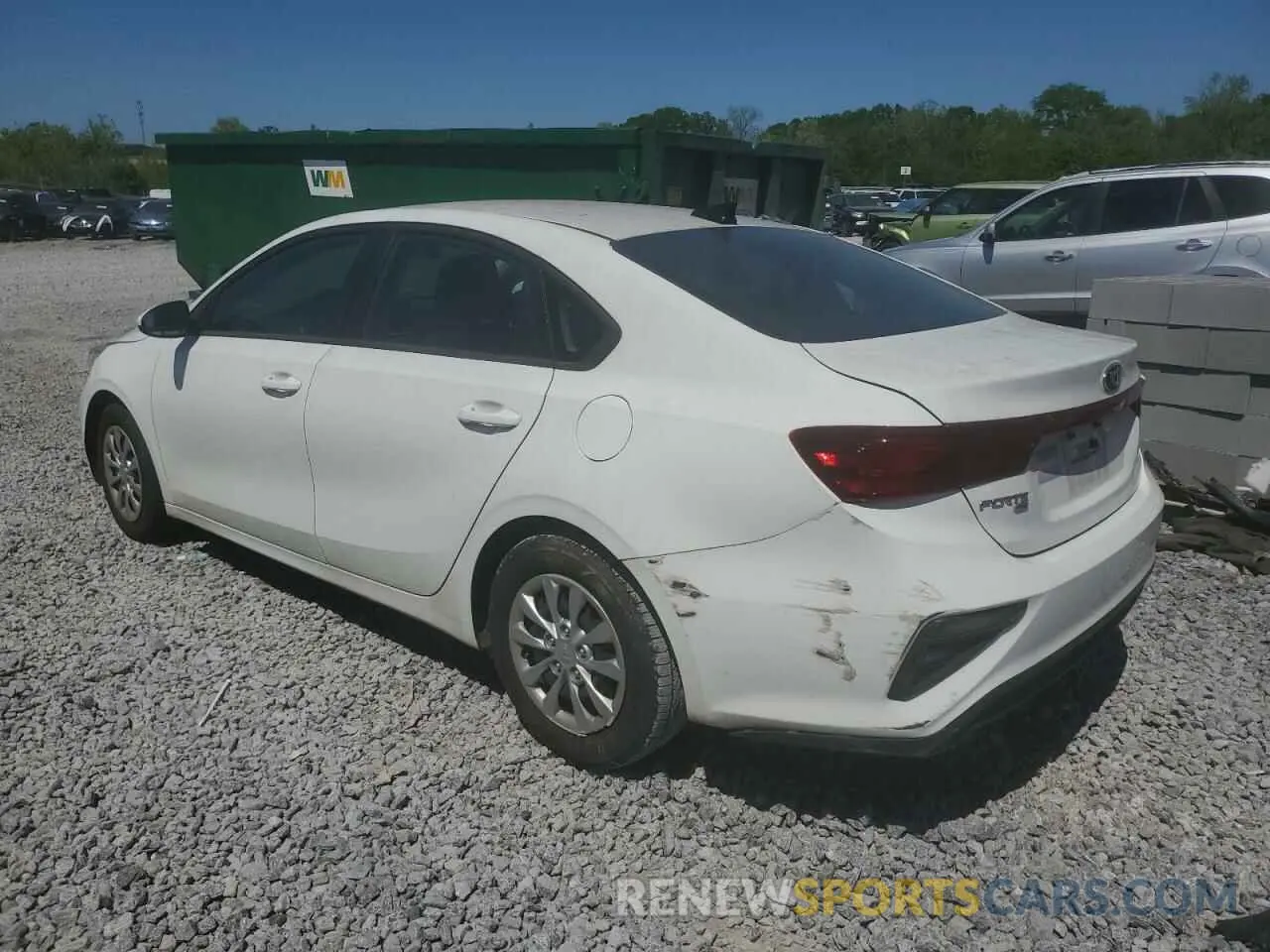 2 Photograph of a damaged car 3KPF24AD7ME397698 KIA FORTE 2021