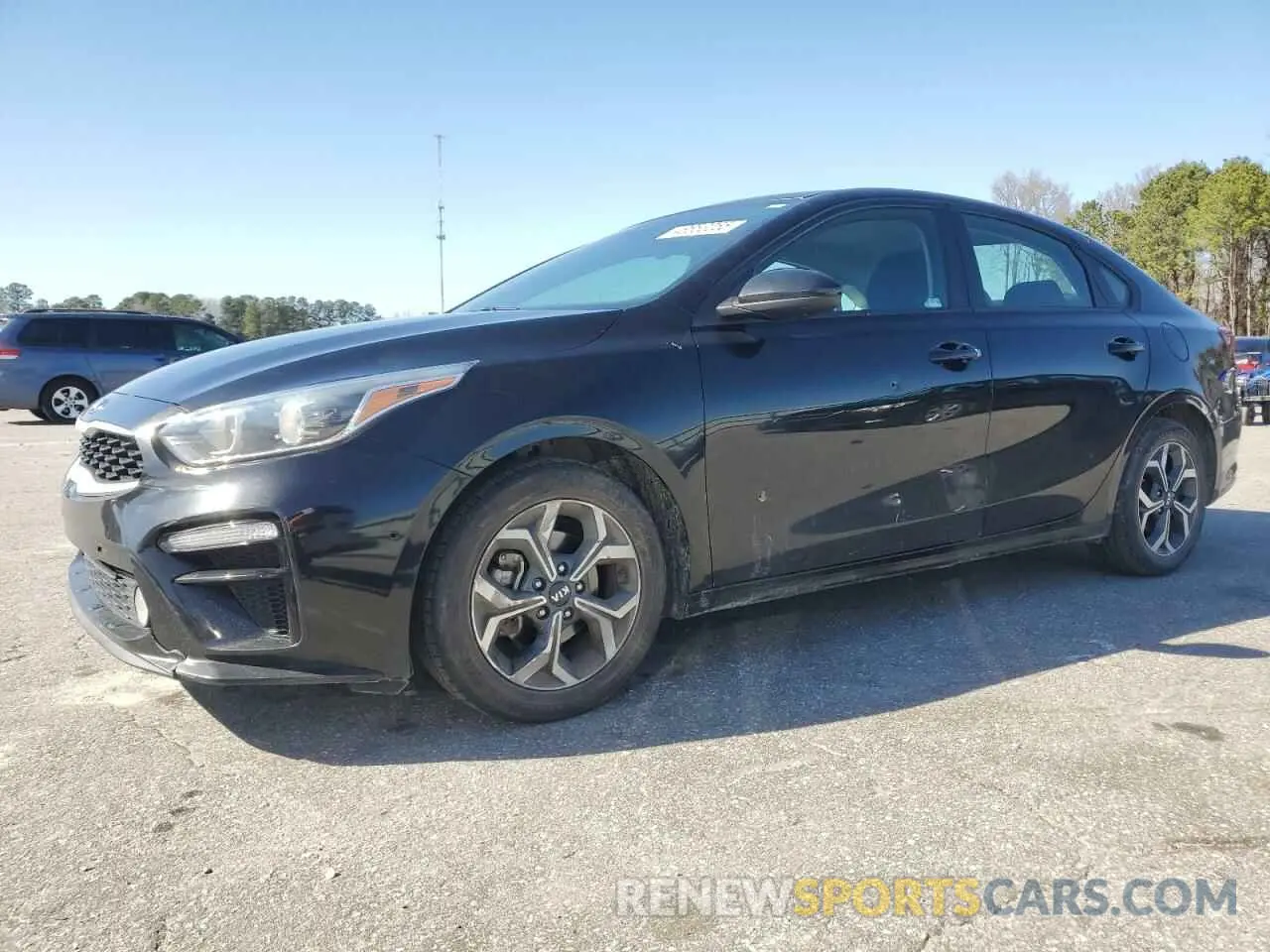 1 Photograph of a damaged car 3KPF24AD8ME266683 KIA FORTE 2021