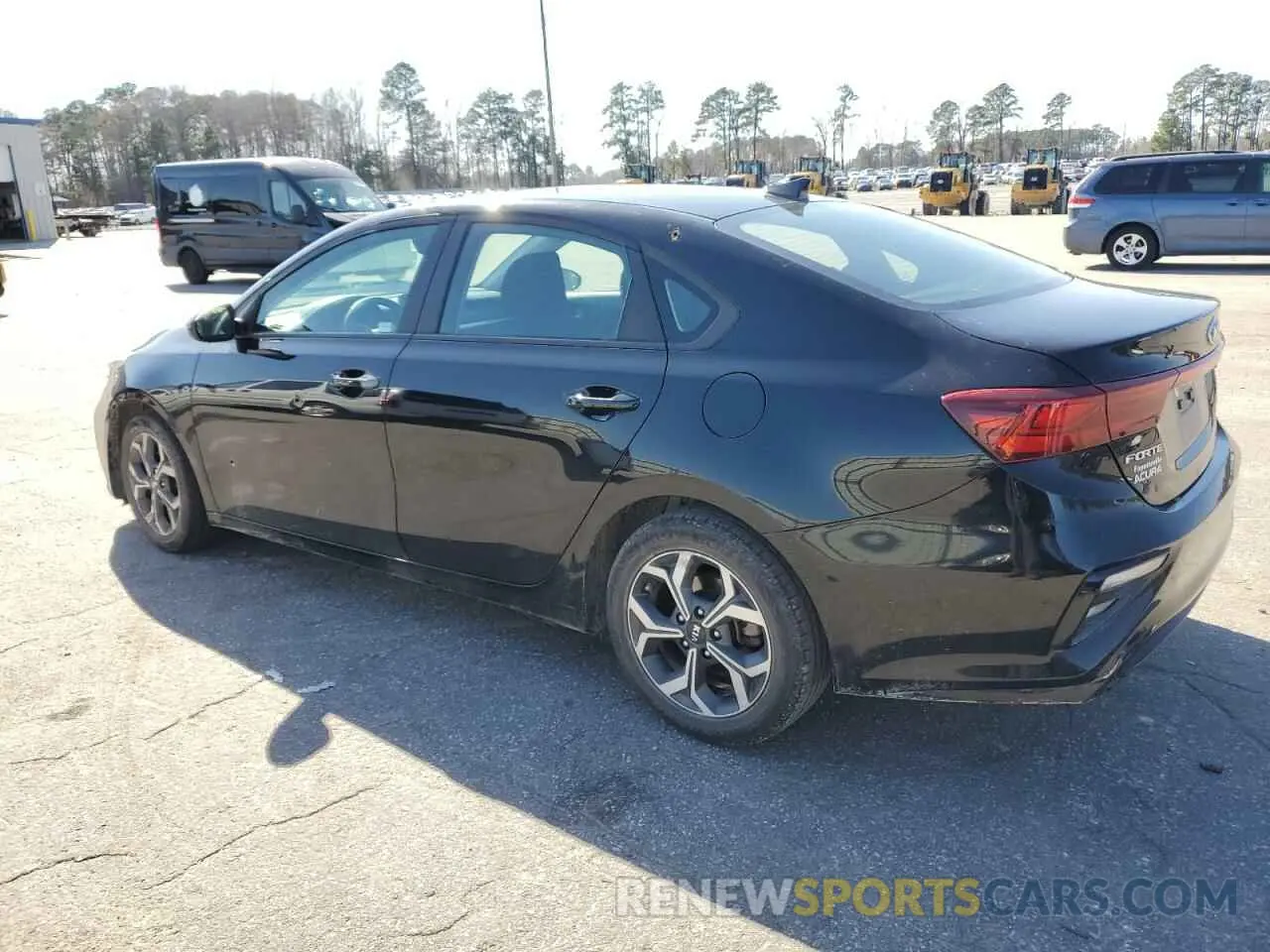 2 Photograph of a damaged car 3KPF24AD8ME266683 KIA FORTE 2021