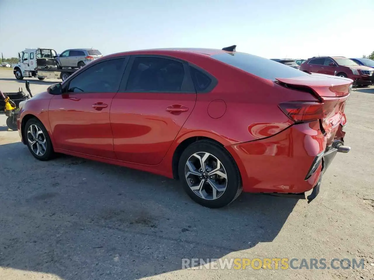 2 Photograph of a damaged car 3KPF24AD8ME268255 KIA FORTE 2021