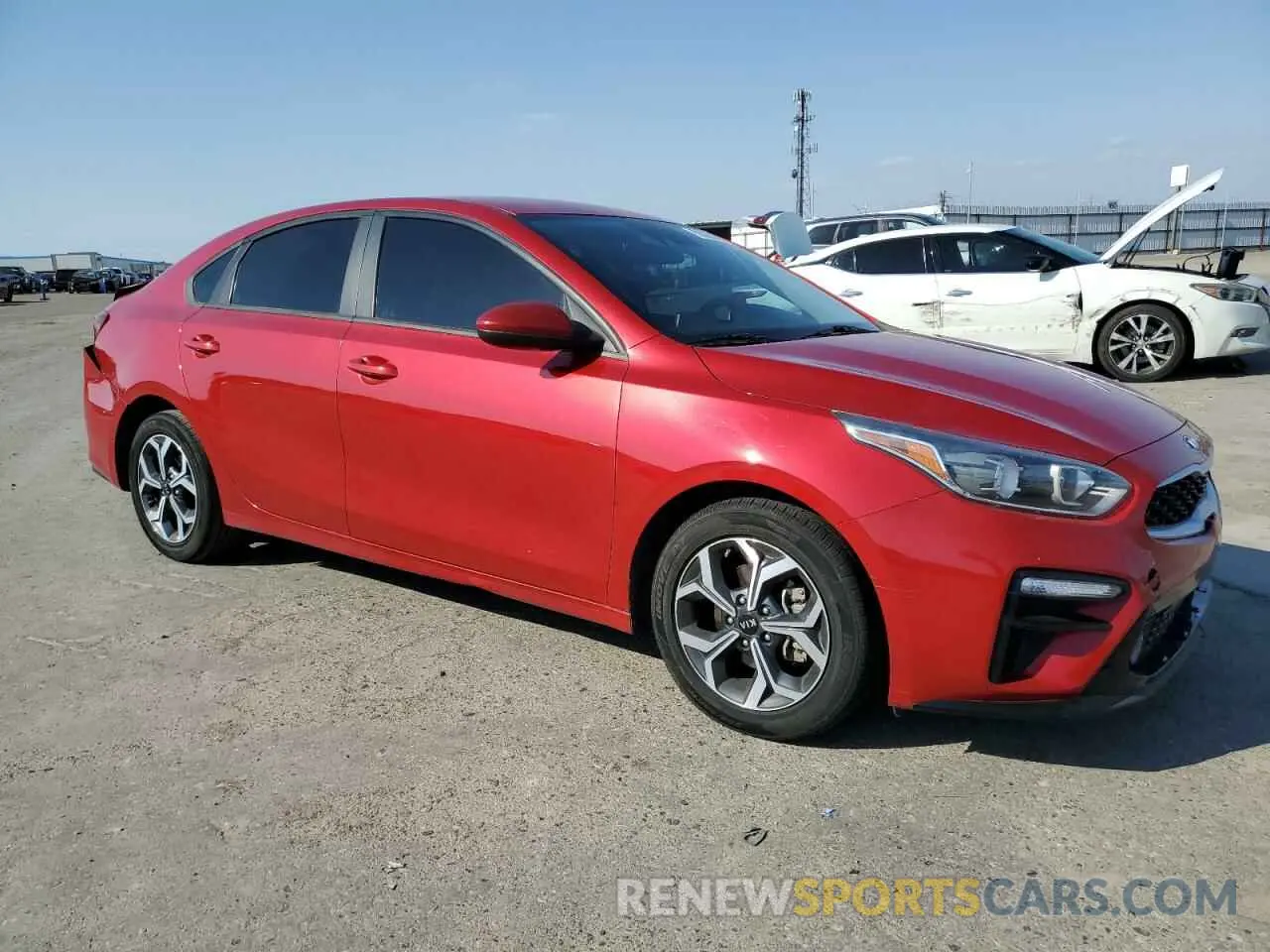4 Photograph of a damaged car 3KPF24AD8ME268255 KIA FORTE 2021