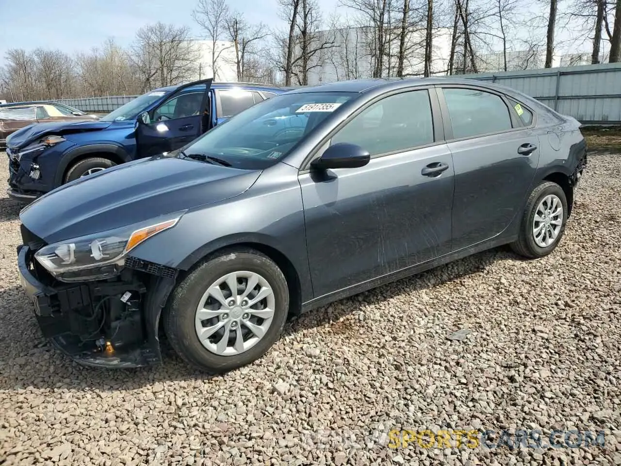 1 Photograph of a damaged car 3KPF24AD8ME299246 KIA FORTE 2021