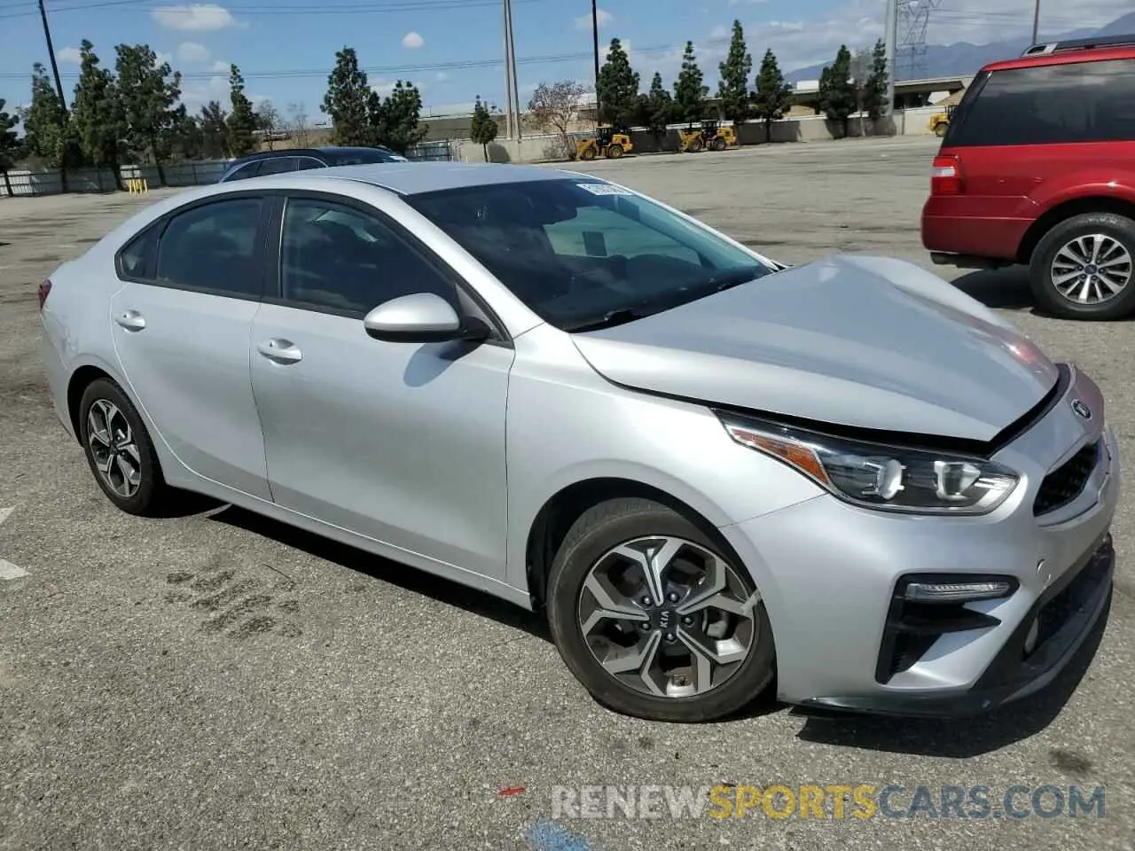 4 Фотография поврежденного автомобиля 3KPF24AD8ME306471 KIA FORTE 2021