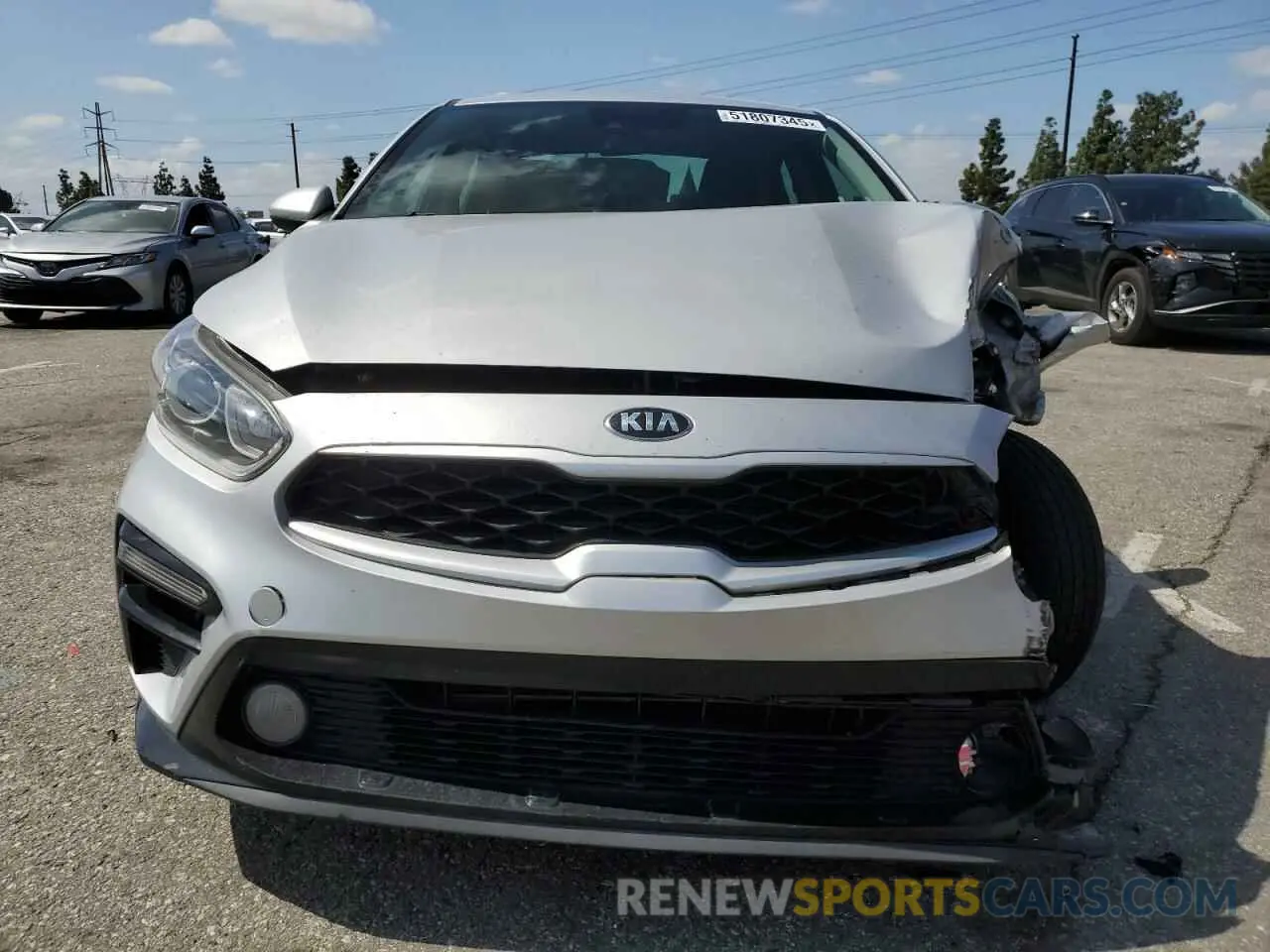 5 Фотография поврежденного автомобиля 3KPF24AD8ME306471 KIA FORTE 2021