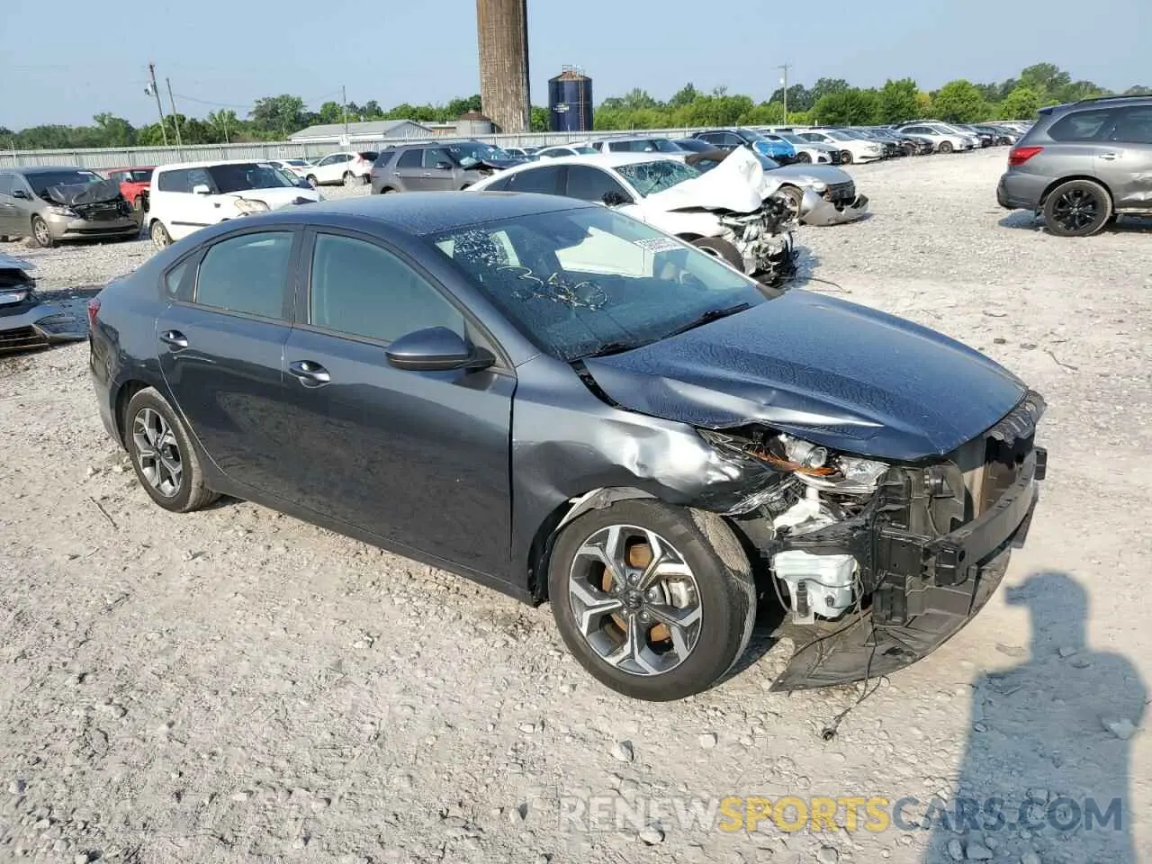 4 Photograph of a damaged car 3KPF24AD8ME332679 KIA FORTE 2021