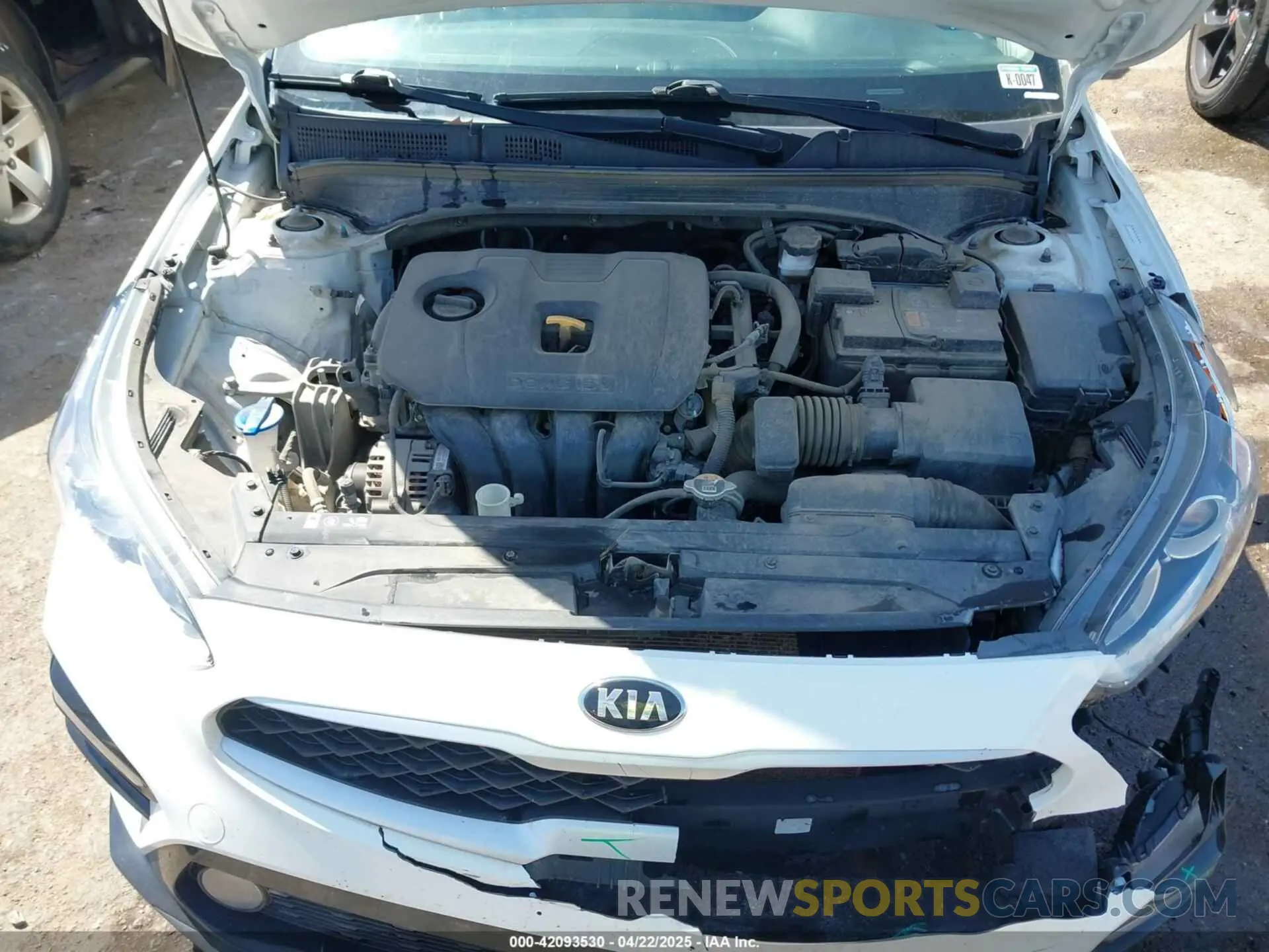 10 Фотография поврежденного автомобиля 3KPF24AD8ME363284 KIA FORTE 2021