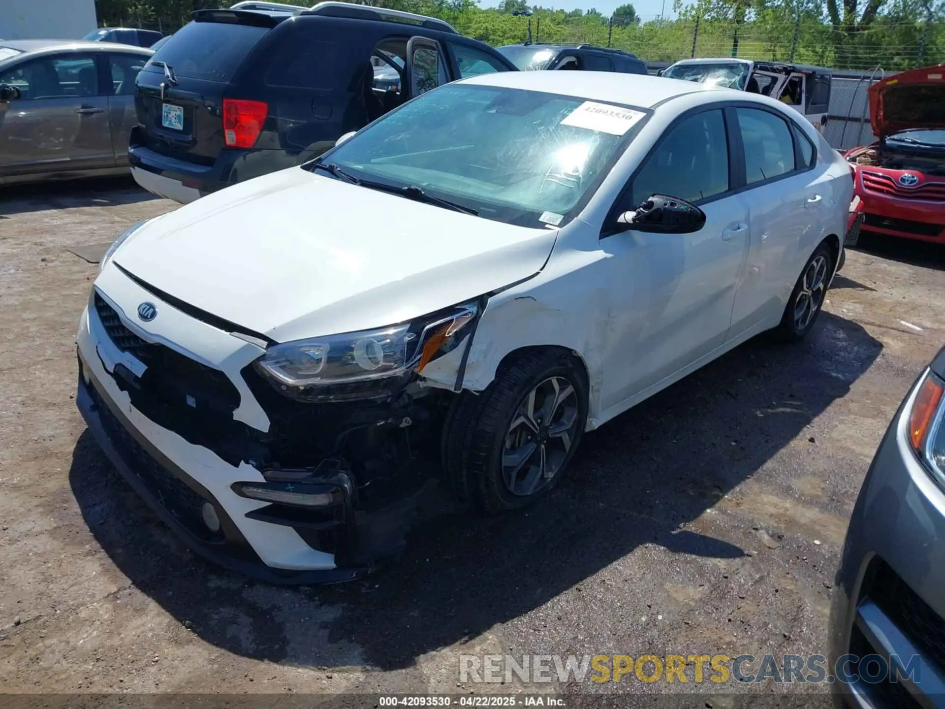 2 Фотография поврежденного автомобиля 3KPF24AD8ME363284 KIA FORTE 2021