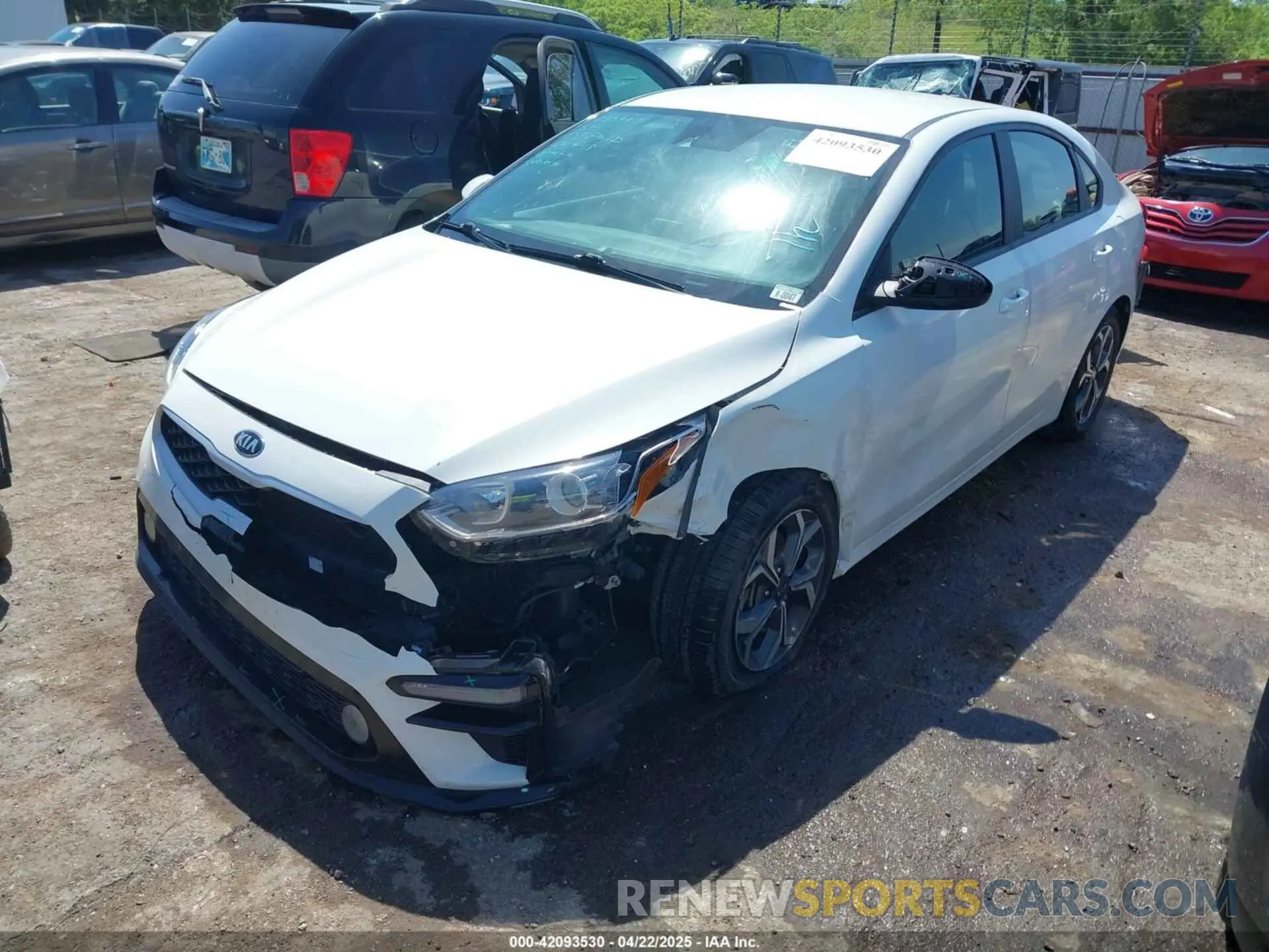 6 Фотография поврежденного автомобиля 3KPF24AD8ME363284 KIA FORTE 2021