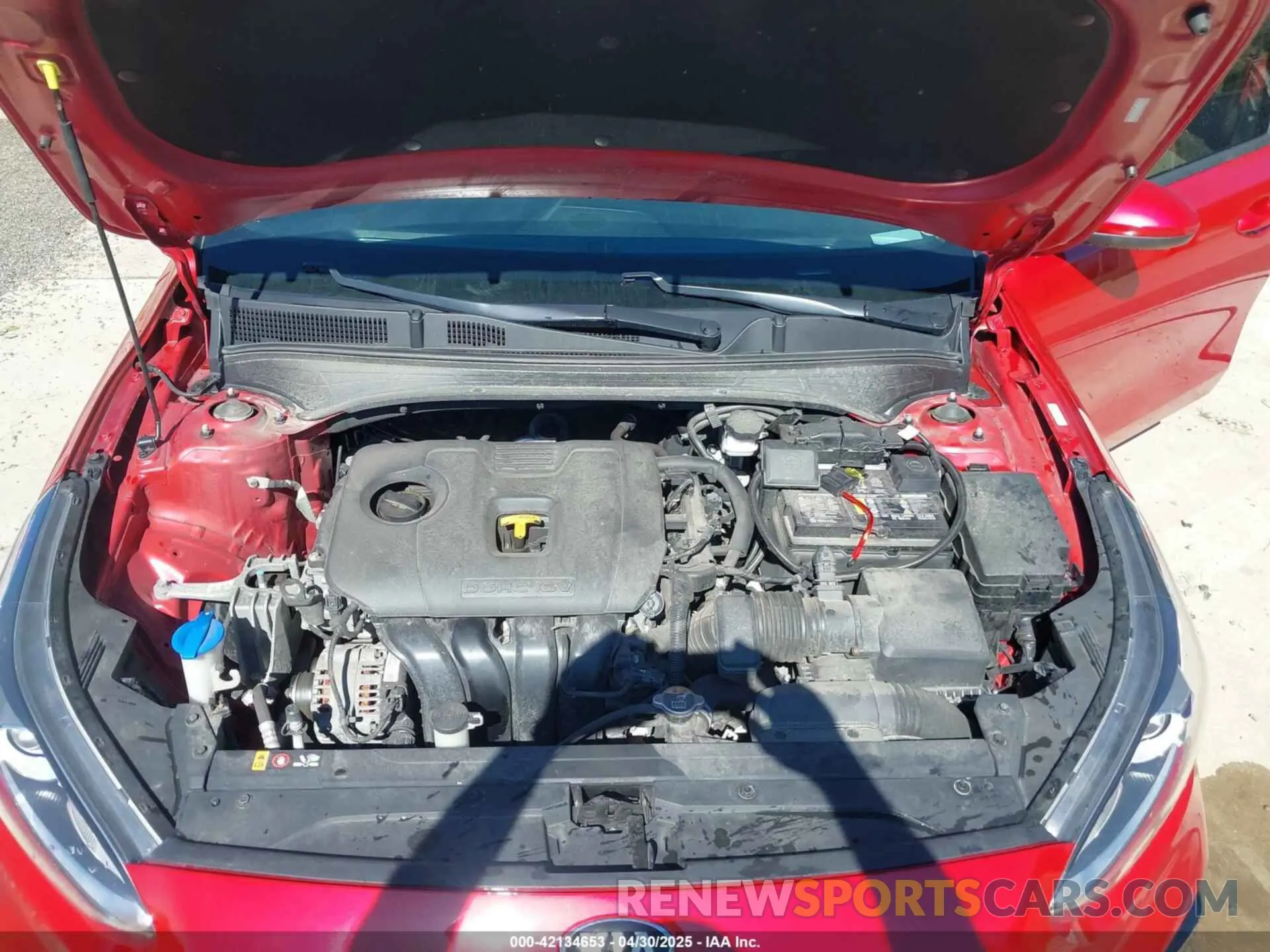 10 Фотография поврежденного автомобиля 3KPF24AD8ME373412 KIA FORTE 2021