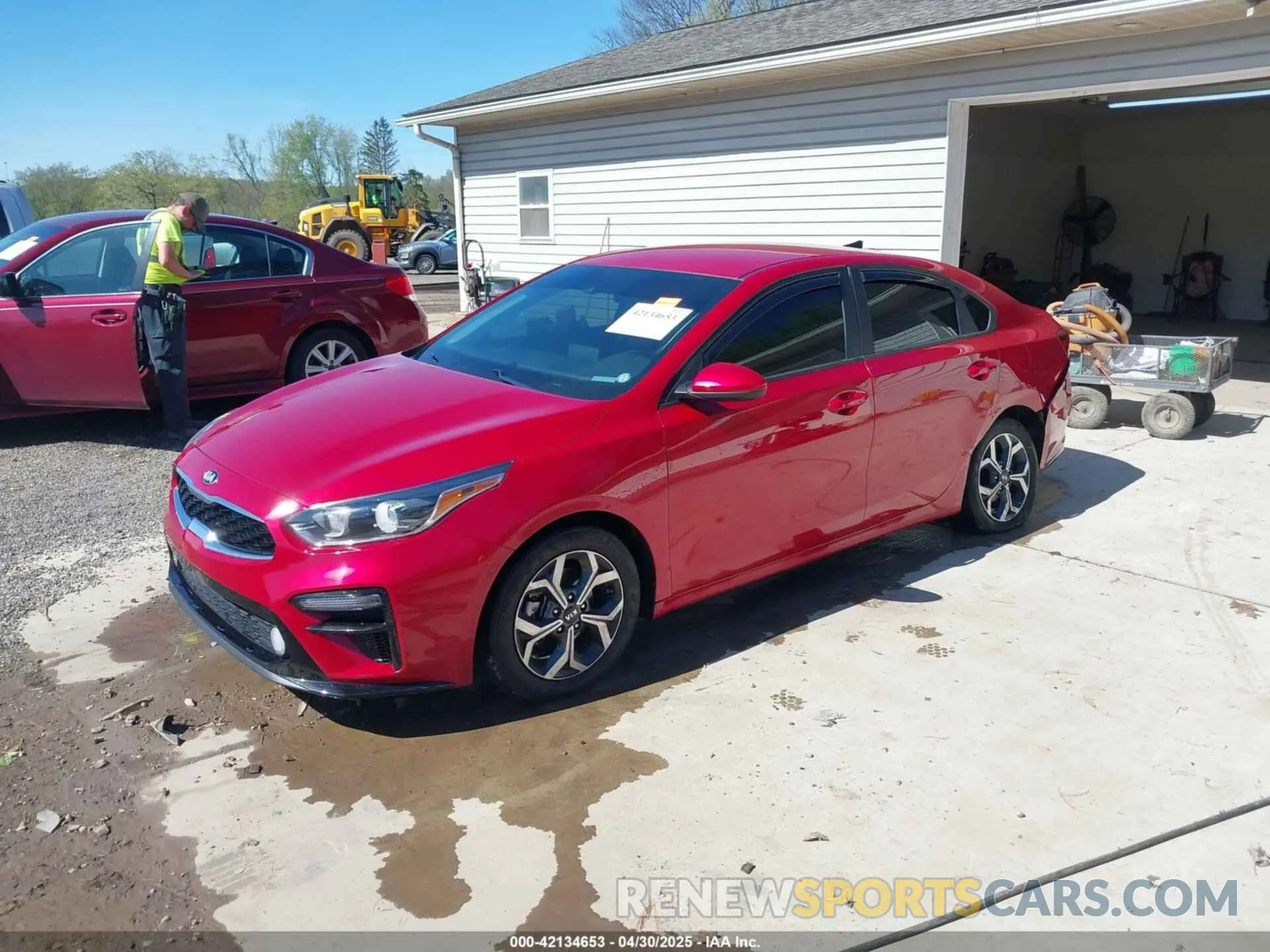 2 Фотография поврежденного автомобиля 3KPF24AD8ME373412 KIA FORTE 2021