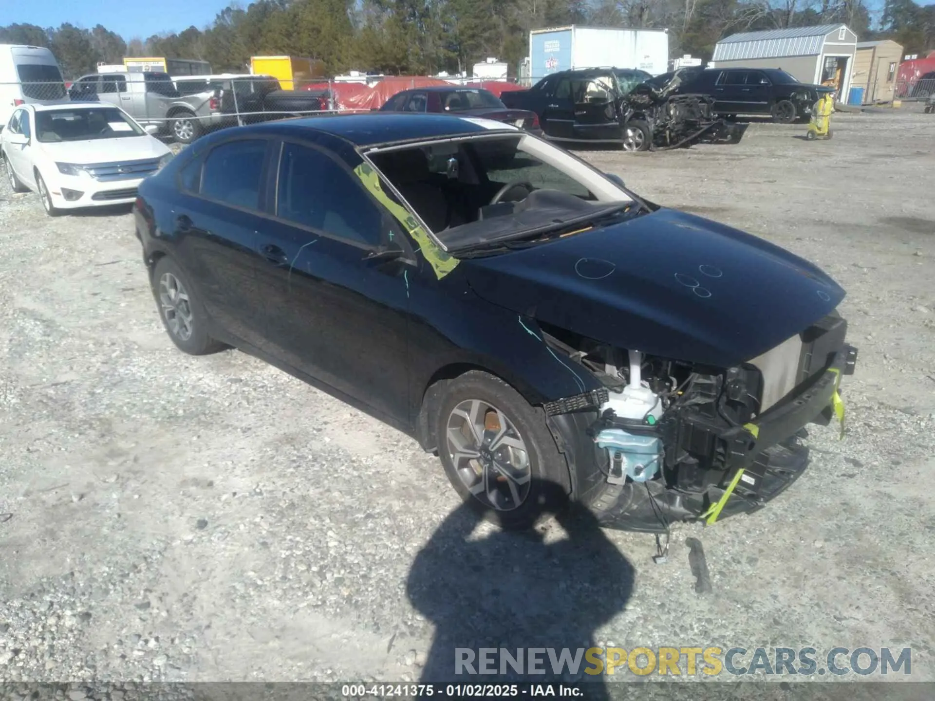 1 Фотография поврежденного автомобиля 3KPF24AD8ME380571 KIA FORTE 2021