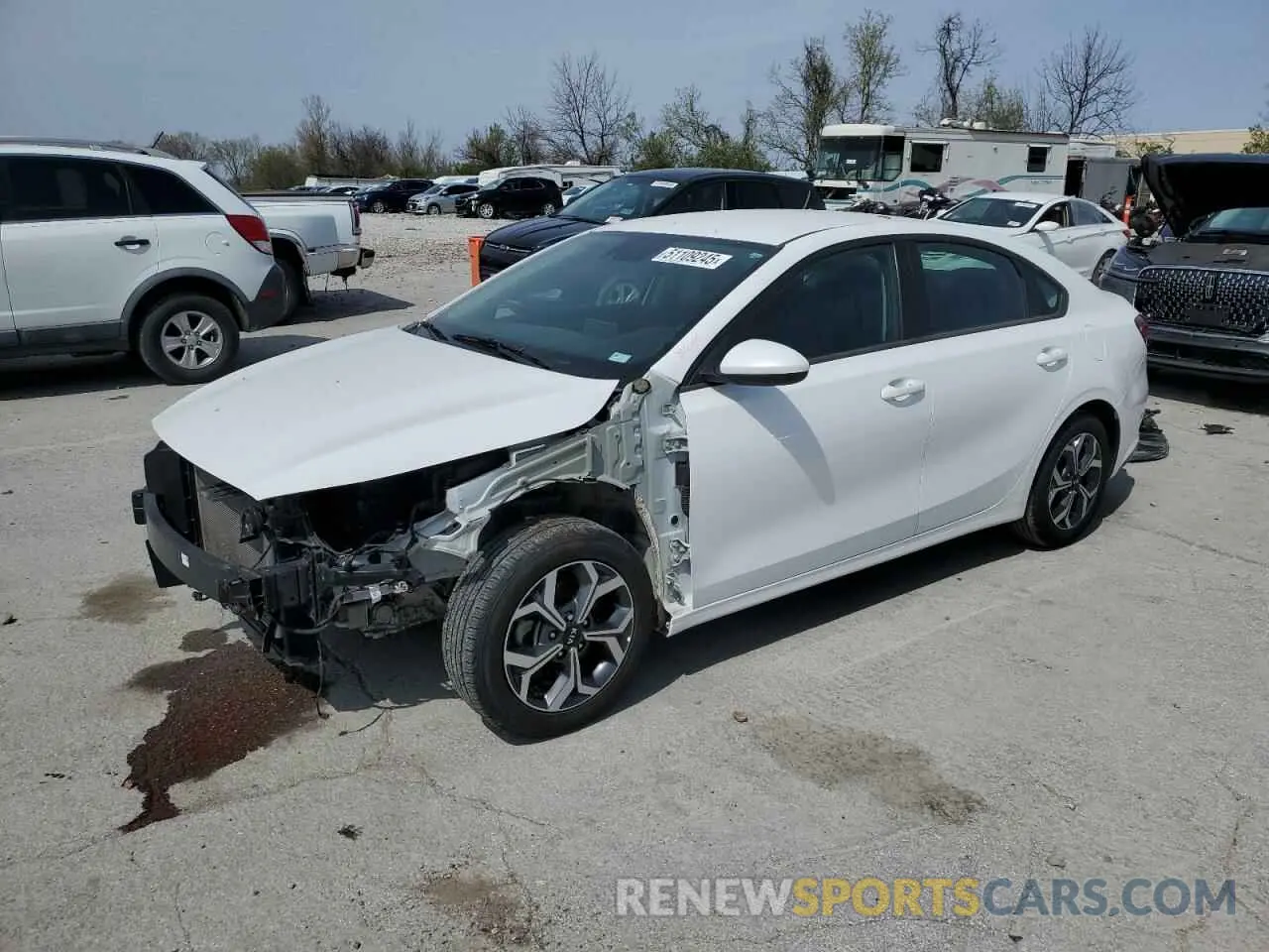 1 Фотография поврежденного автомобиля 3KPF24AD8ME382238 KIA FORTE 2021