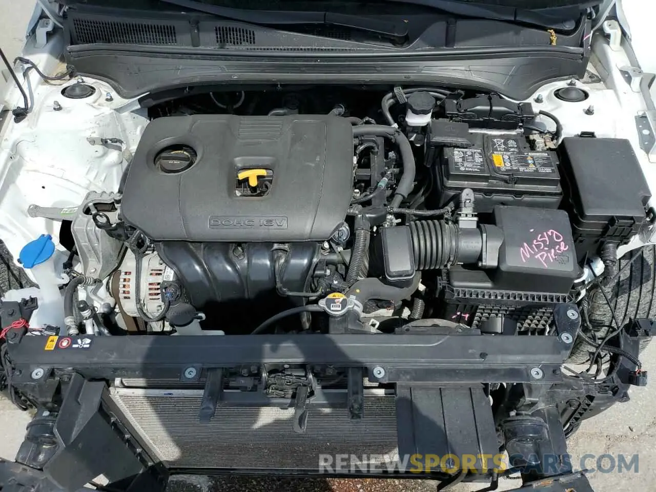 11 Фотография поврежденного автомобиля 3KPF24AD8ME382238 KIA FORTE 2021