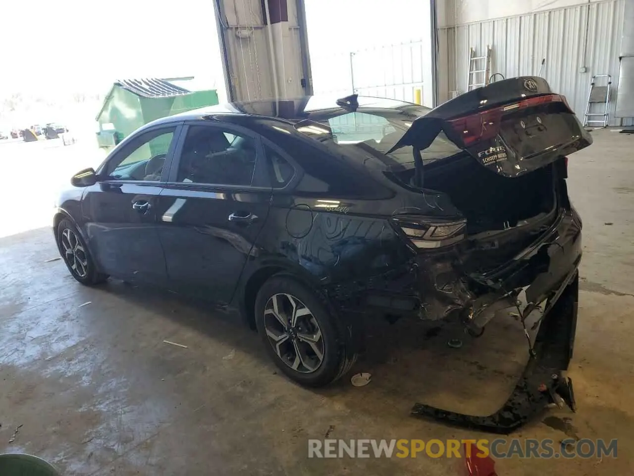 2 Photograph of a damaged car 3KPF24AD8ME384071 KIA FORTE 2021