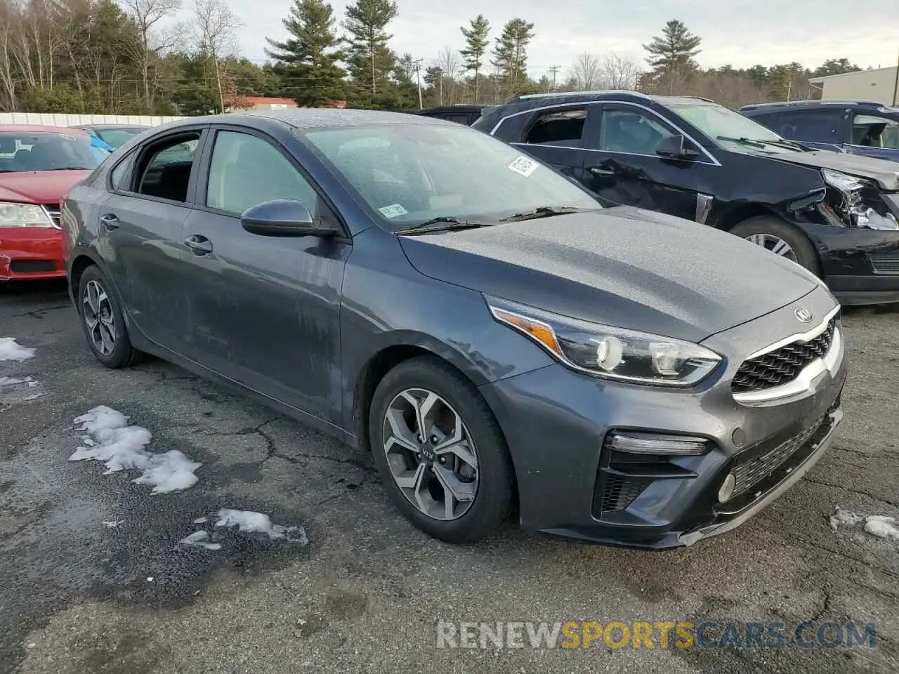 4 Photograph of a damaged car 3KPF24AD8ME388041 KIA FORTE 2021