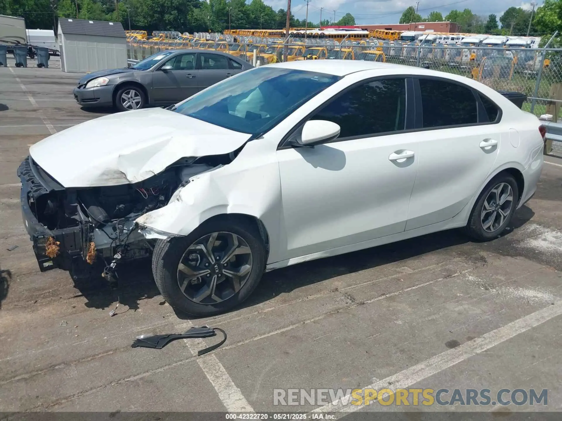 2 Photograph of a damaged car 3KPF24AD8ME394275 KIA FORTE 2021