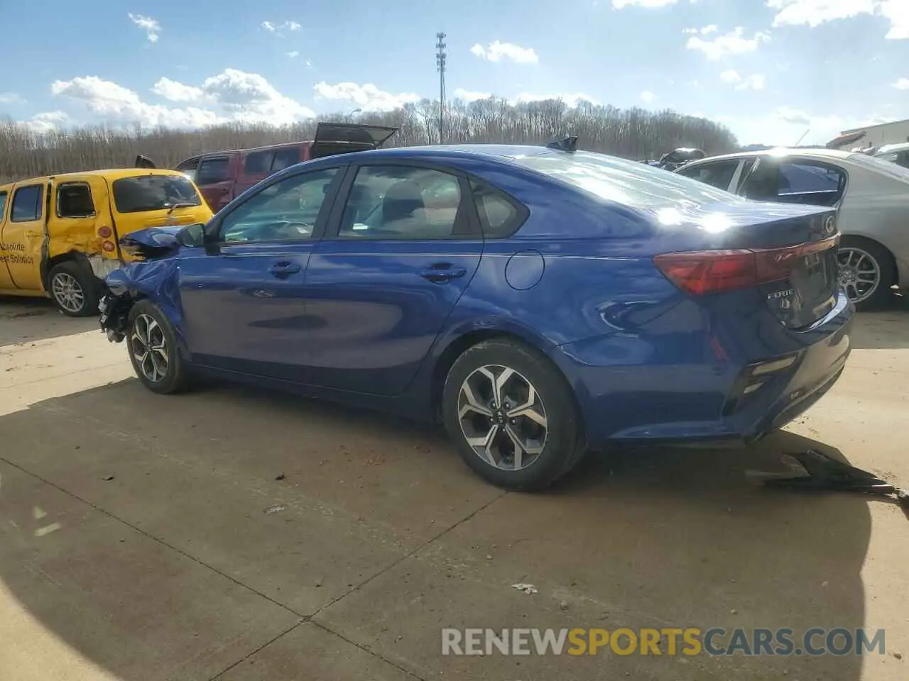 2 Фотография поврежденного автомобиля 3KPF24AD8ME405789 KIA FORTE 2021