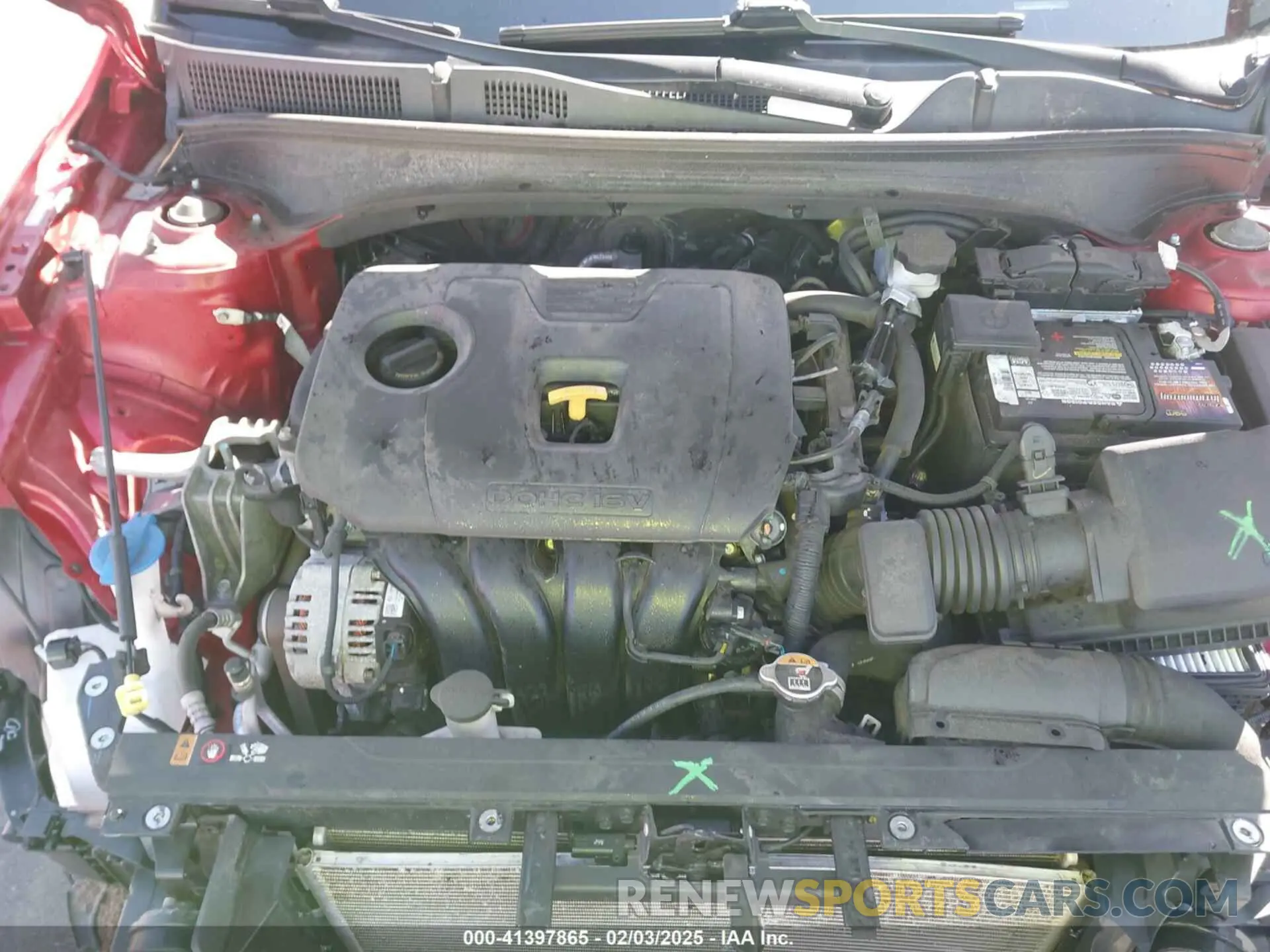 10 Фотография поврежденного автомобиля 3KPF24AD9ME266594 KIA FORTE 2021