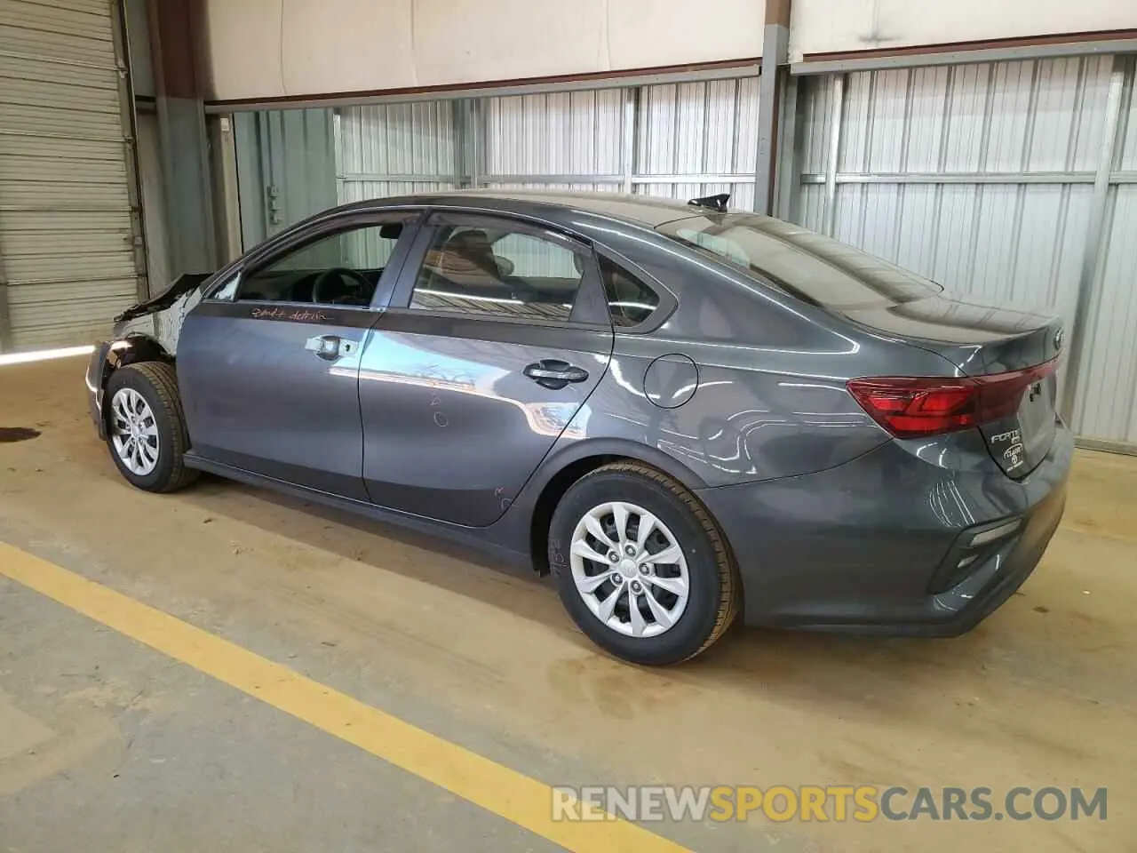 2 Photograph of a damaged car 3KPF24AD9ME267180 KIA FORTE 2021