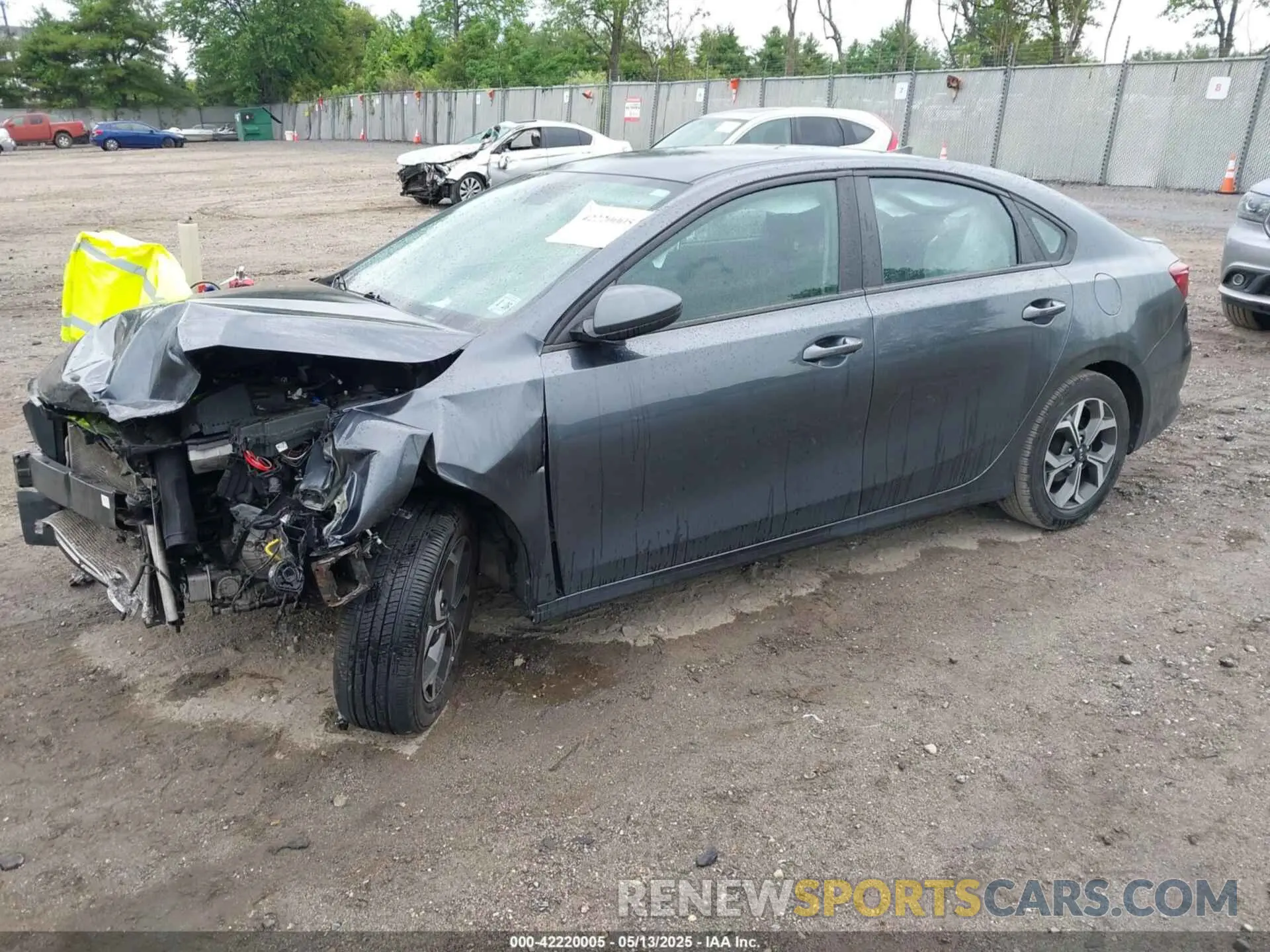 2 Photograph of a damaged car 3KPF24AD9ME283735 KIA FORTE 2021