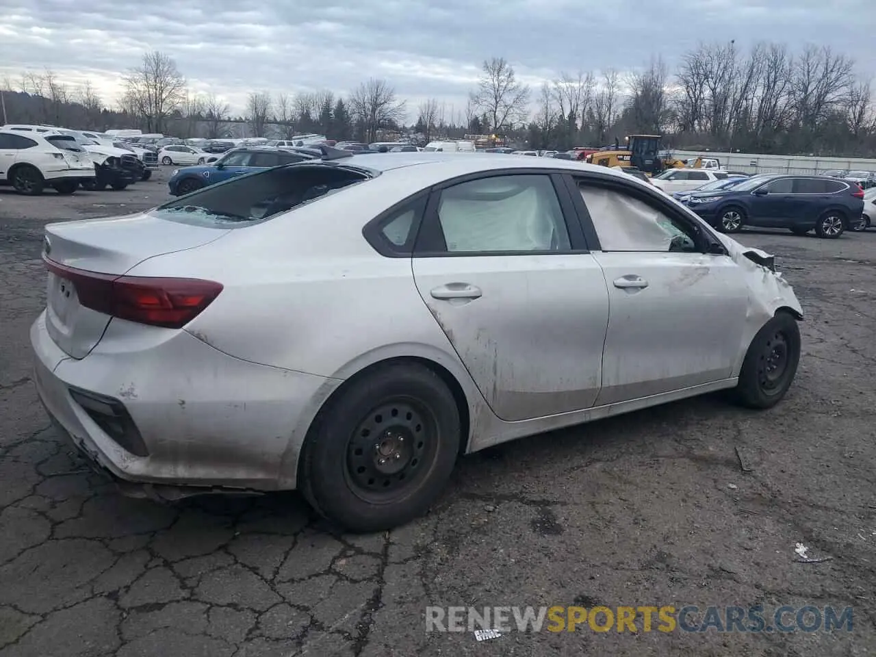 3 Photograph of a damaged car 3KPF24AD9ME291236 KIA FORTE 2021