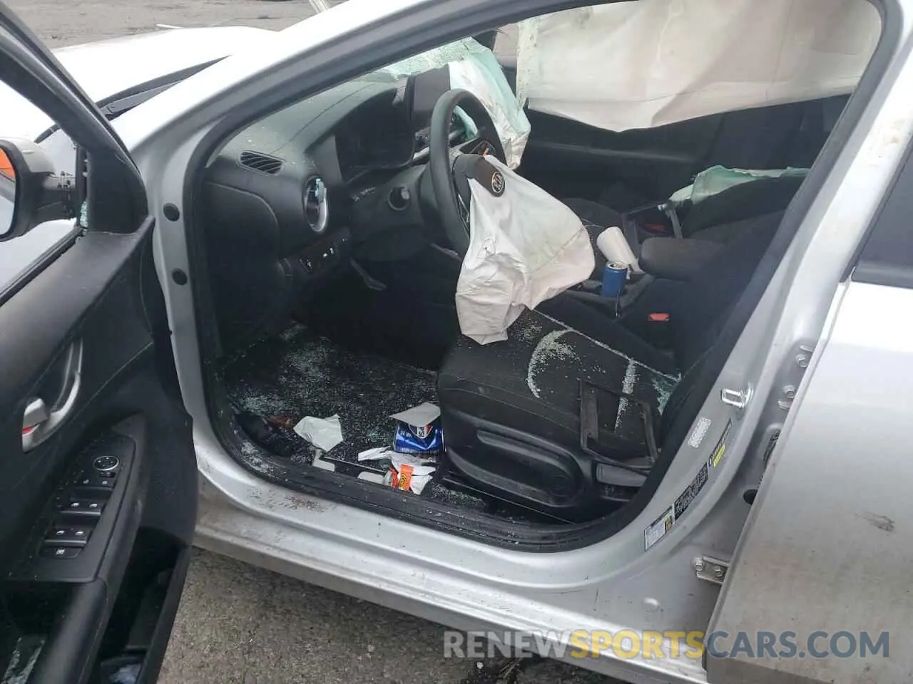 8 Photograph of a damaged car 3KPF24AD9ME291236 KIA FORTE 2021