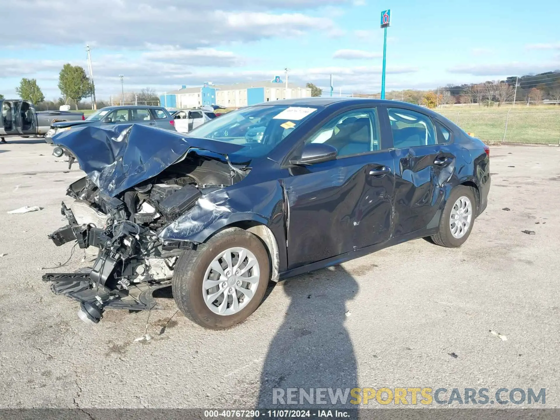 2 Photograph of a damaged car 3KPF24AD9ME301716 KIA FORTE 2021