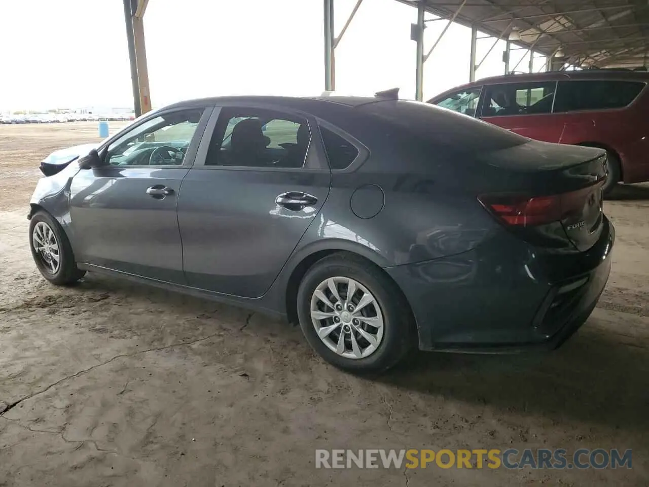 2 Photograph of a damaged car 3KPF24AD9ME320024 KIA FORTE 2021
