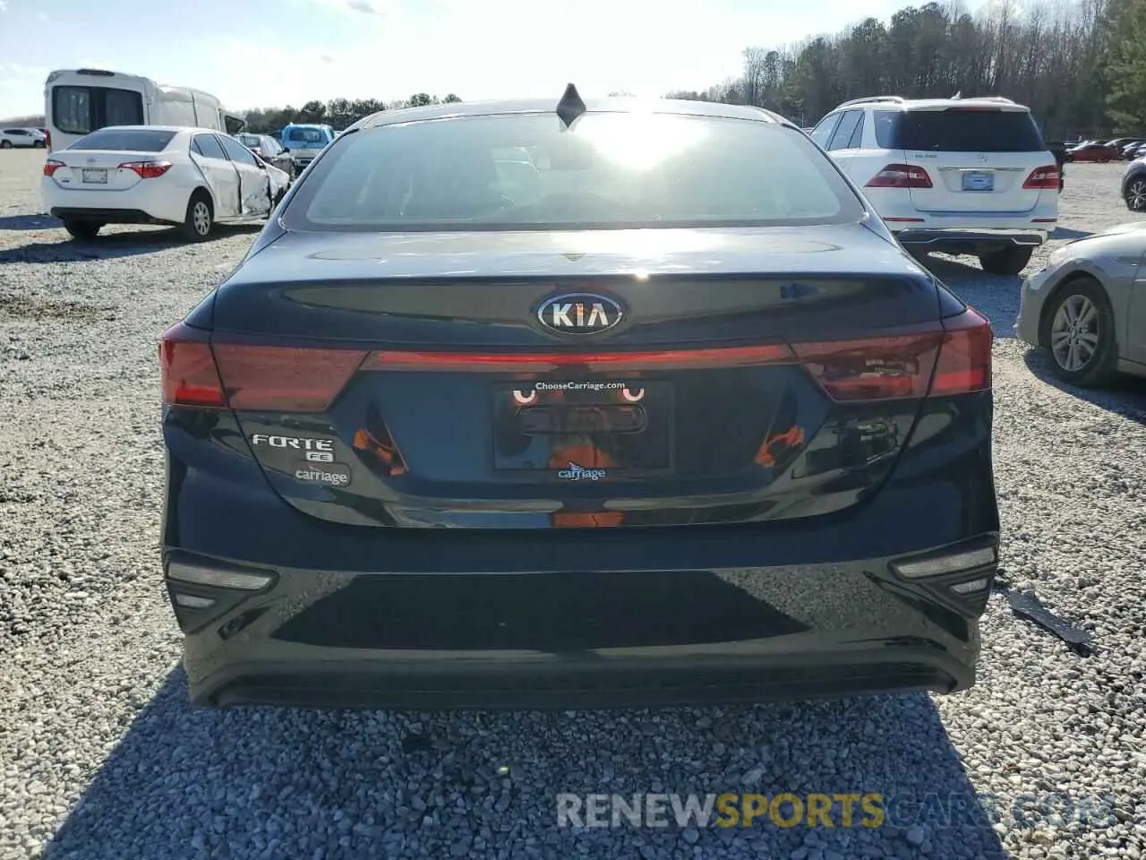 6 Photograph of a damaged car 3KPF24AD9ME328379 KIA FORTE 2021