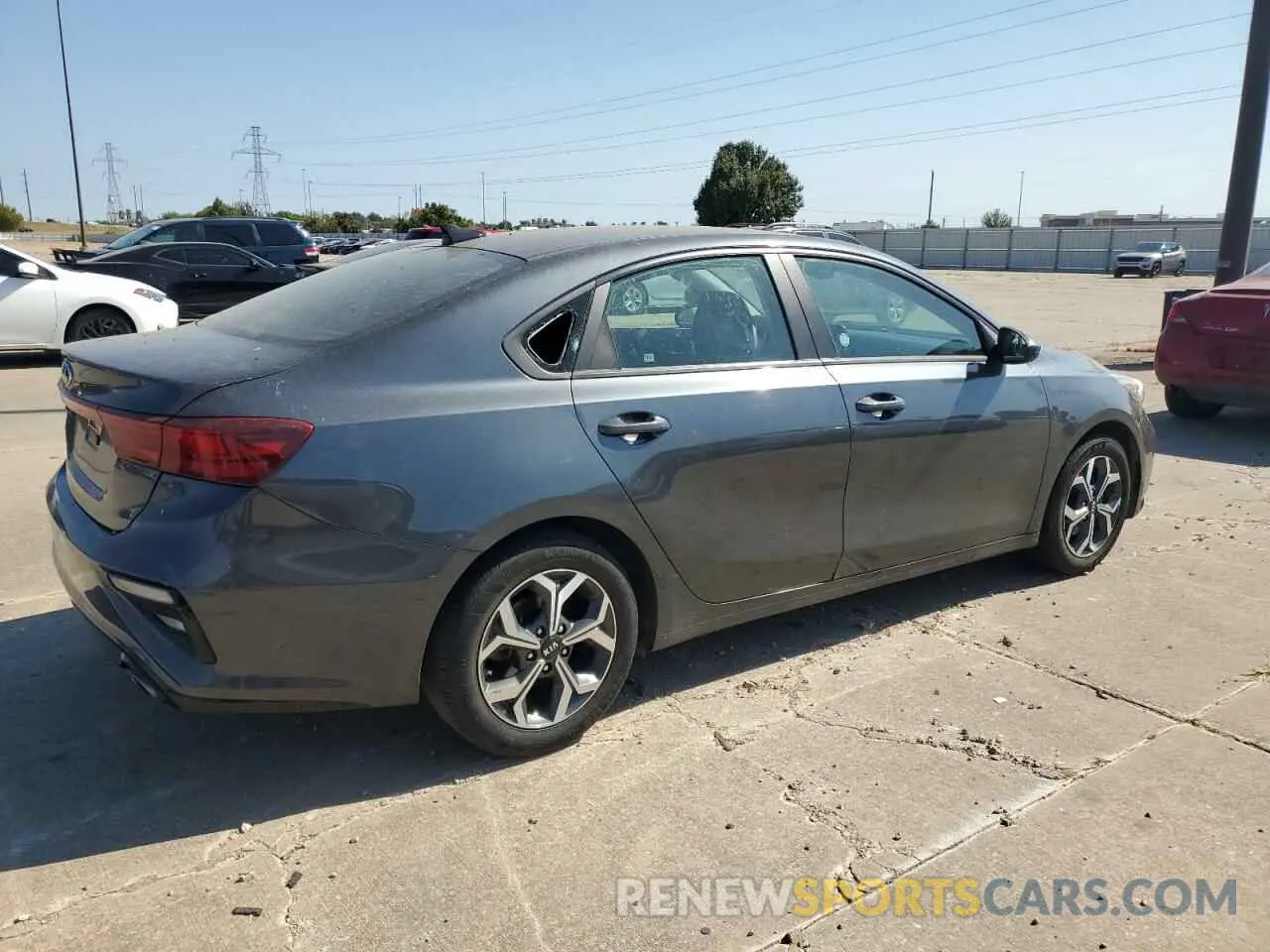 3 Photograph of a damaged car 3KPF24AD9ME329970 KIA FORTE 2021