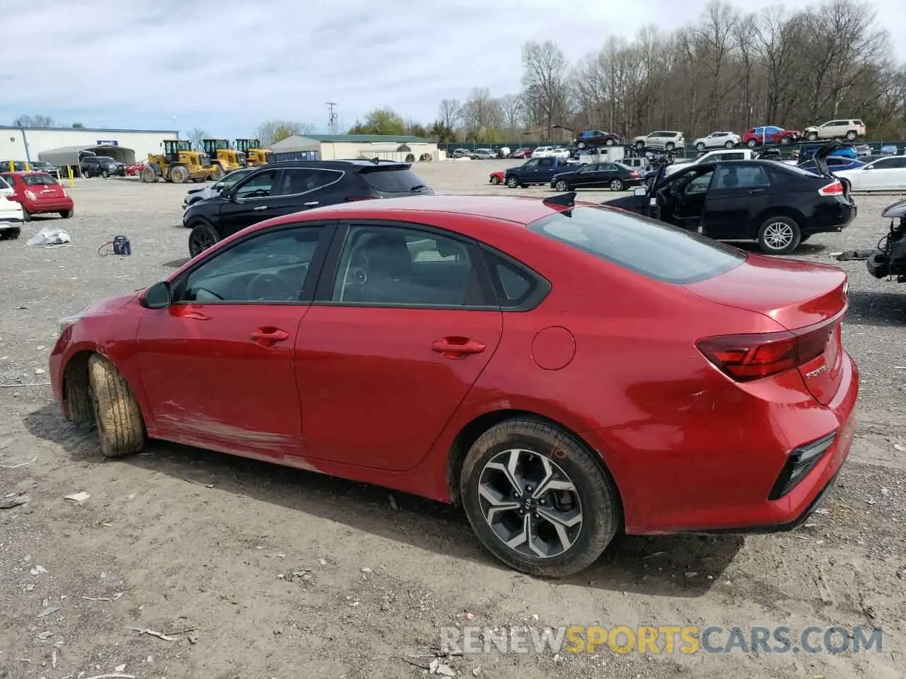 2 Photograph of a damaged car 3KPF24AD9ME337681 KIA FORTE 2021