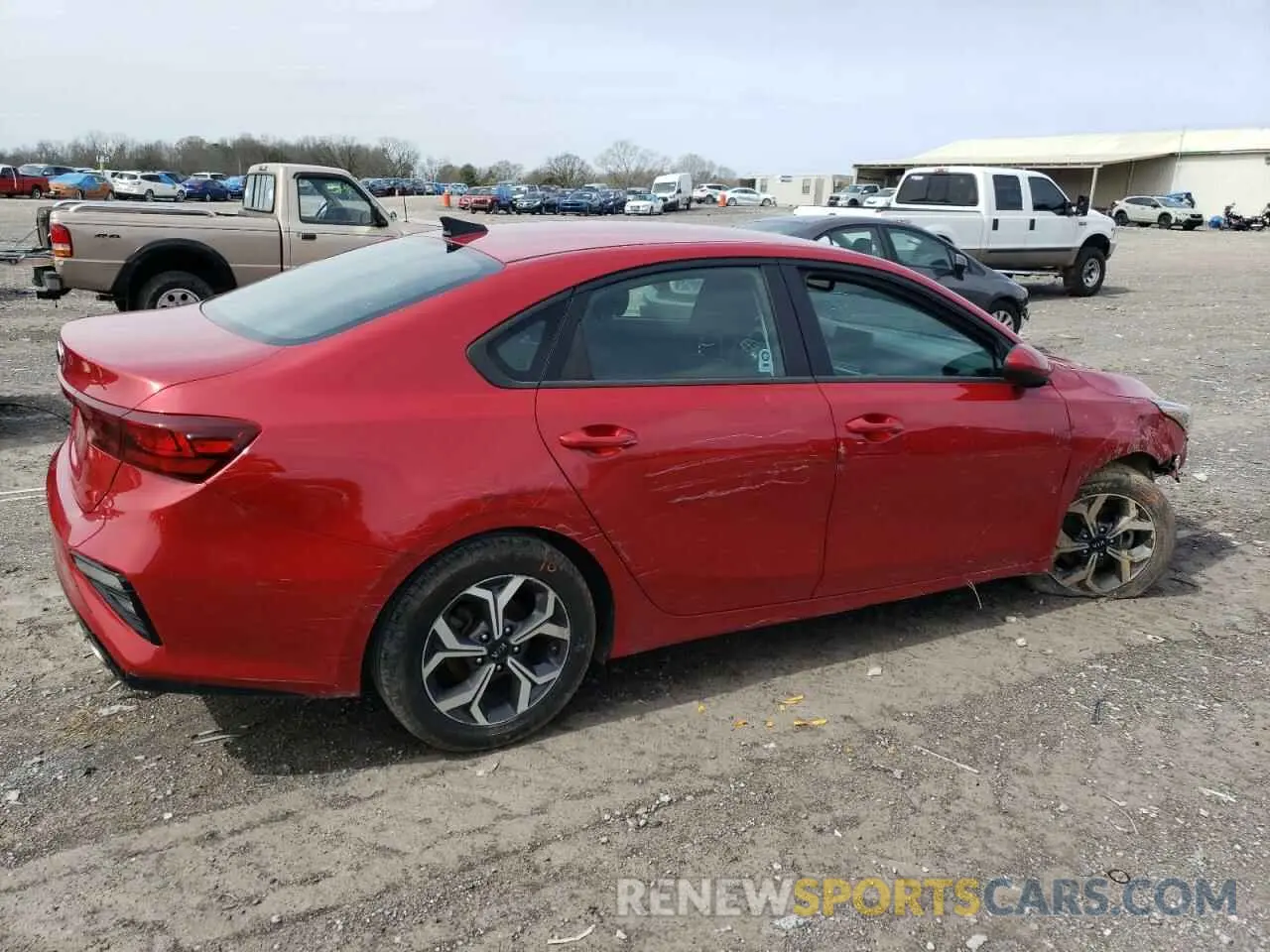 3 Photograph of a damaged car 3KPF24AD9ME337681 KIA FORTE 2021