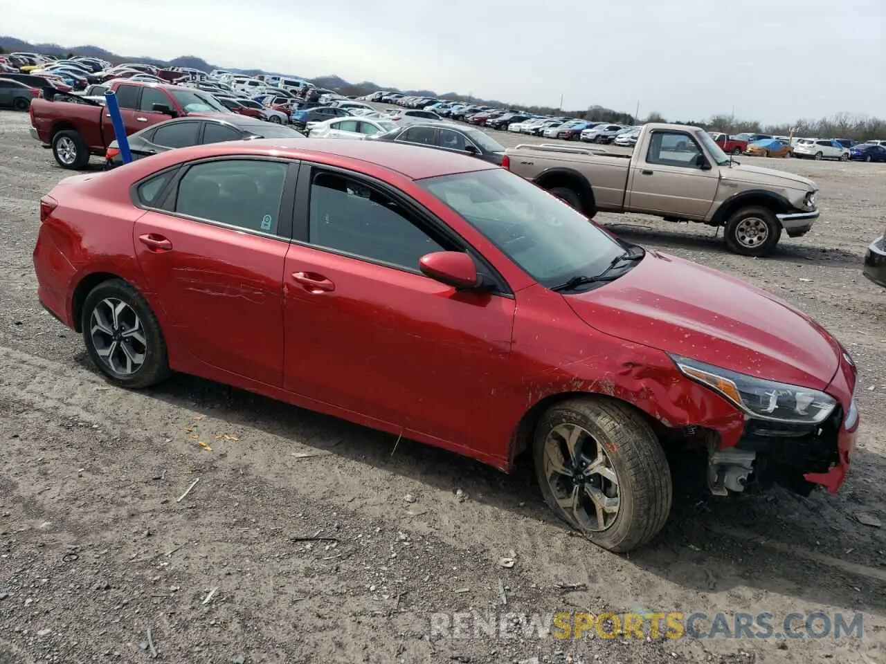 4 Photograph of a damaged car 3KPF24AD9ME337681 KIA FORTE 2021