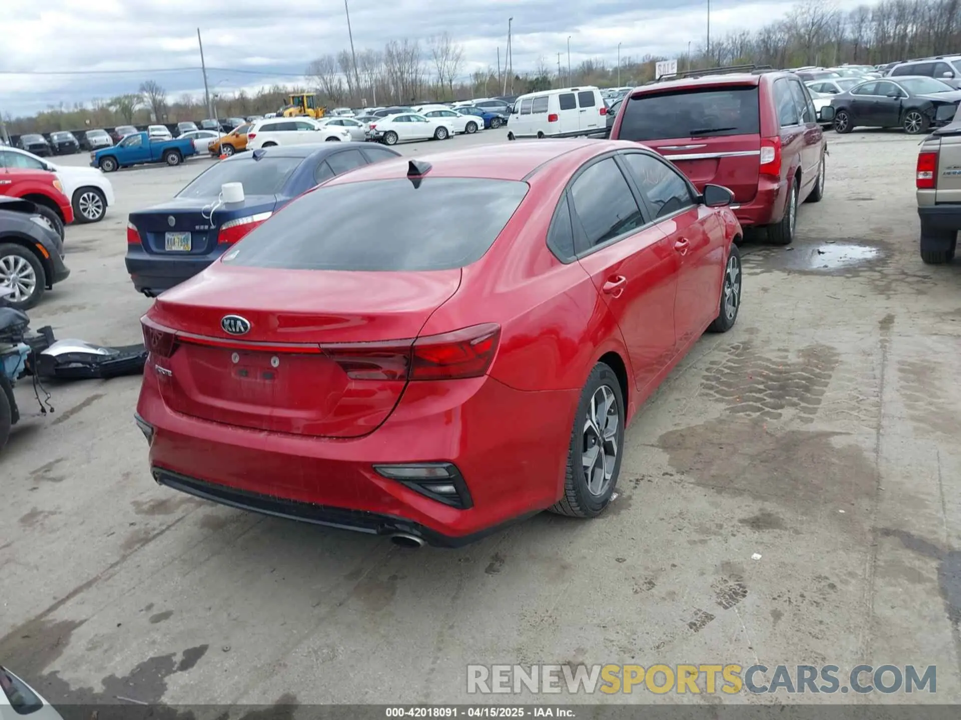 17 Photograph of a damaged car 3KPF24AD9ME338197 KIA FORTE 2021