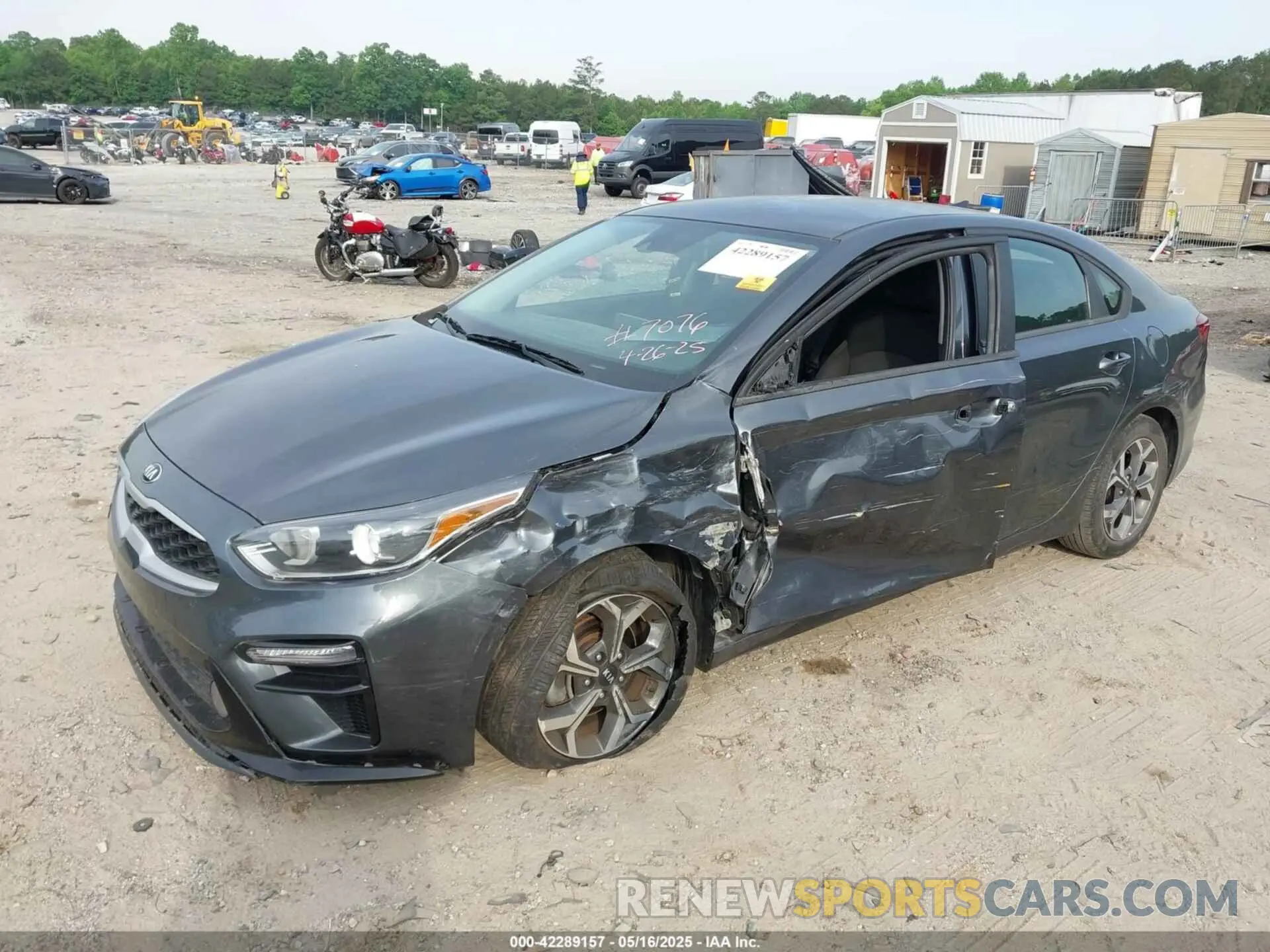 2 Photograph of a damaged car 3KPF24AD9ME347076 KIA FORTE 2021